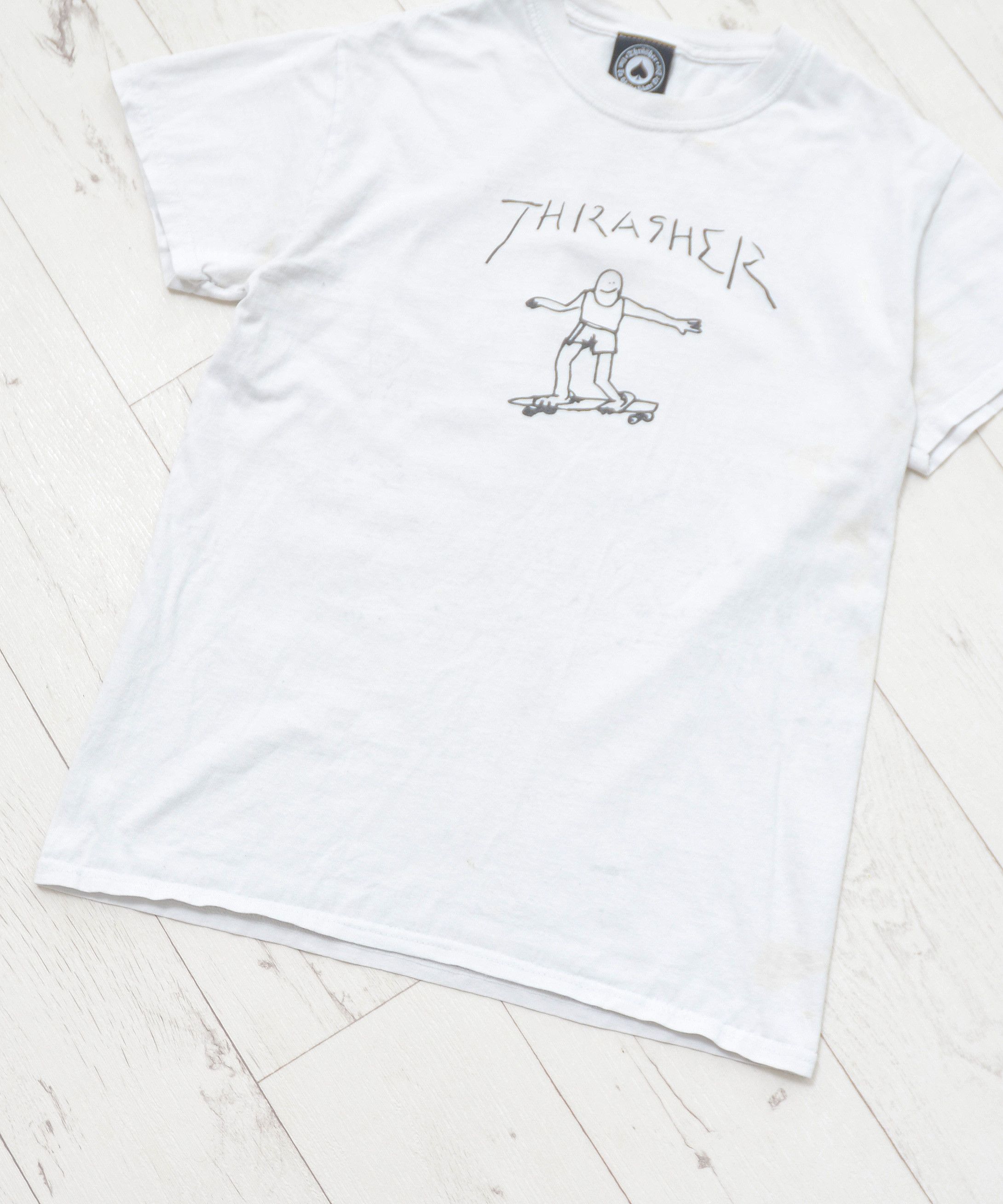 Thrasher × Vintage Vintage Thrasher Gonz Skater Logo Tee T-Shirt Unisex Size US S / EU 44-46 / 1 - 3 Thumbnail