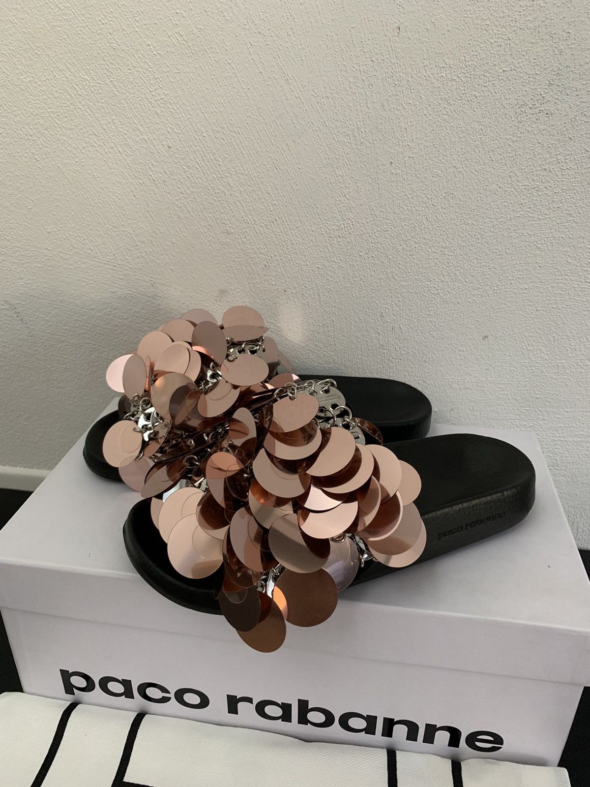 Paco Rabanne Paco Rabanne Sparkle Sandals Size US 9 / IT 39 - 5 Thumbnail