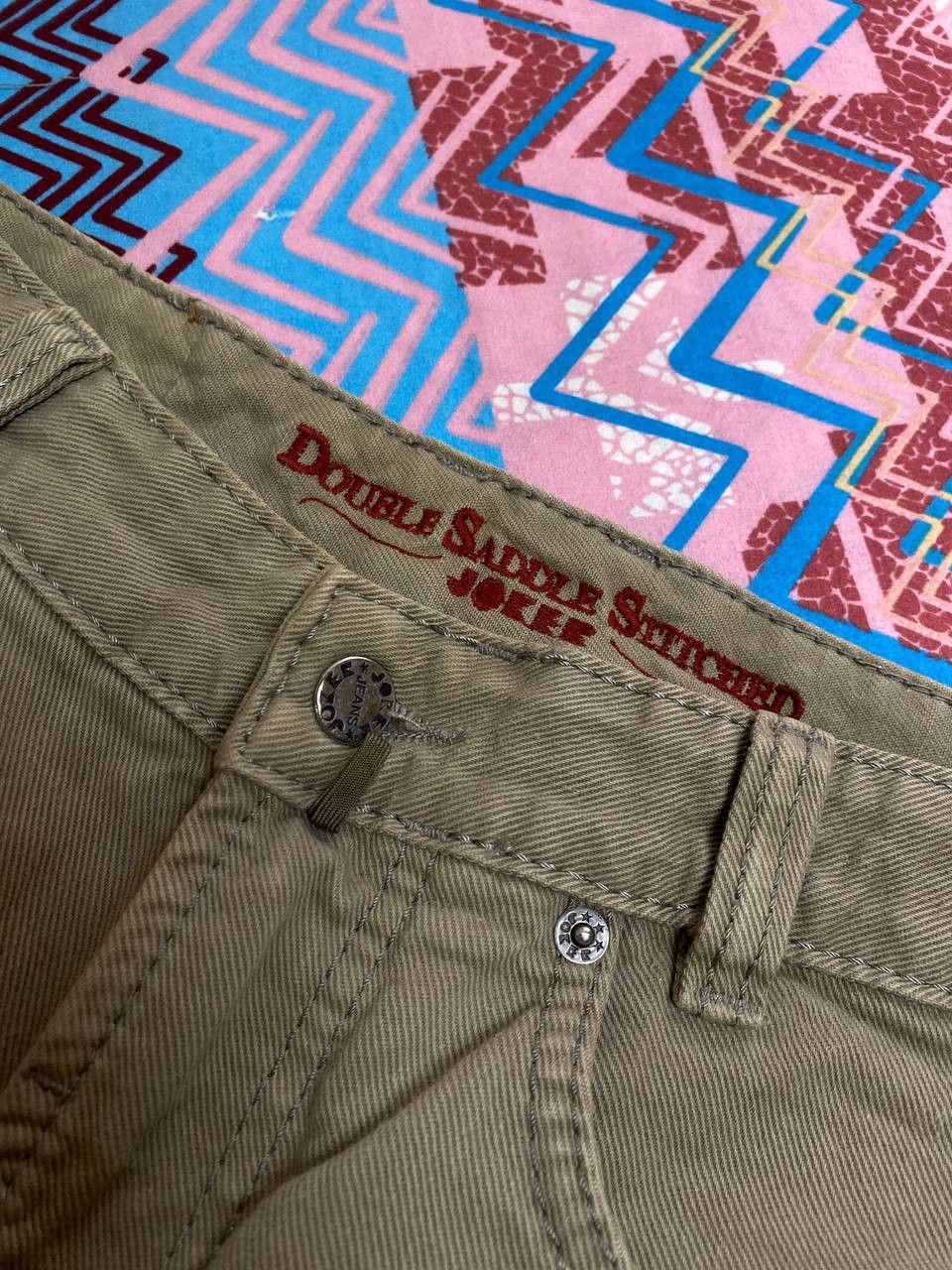 Japanese Brand × Vintage Joker Hip Hop Brand baggy jeans denim wide leg logo rap Size US 31 - 4 Thumbnail