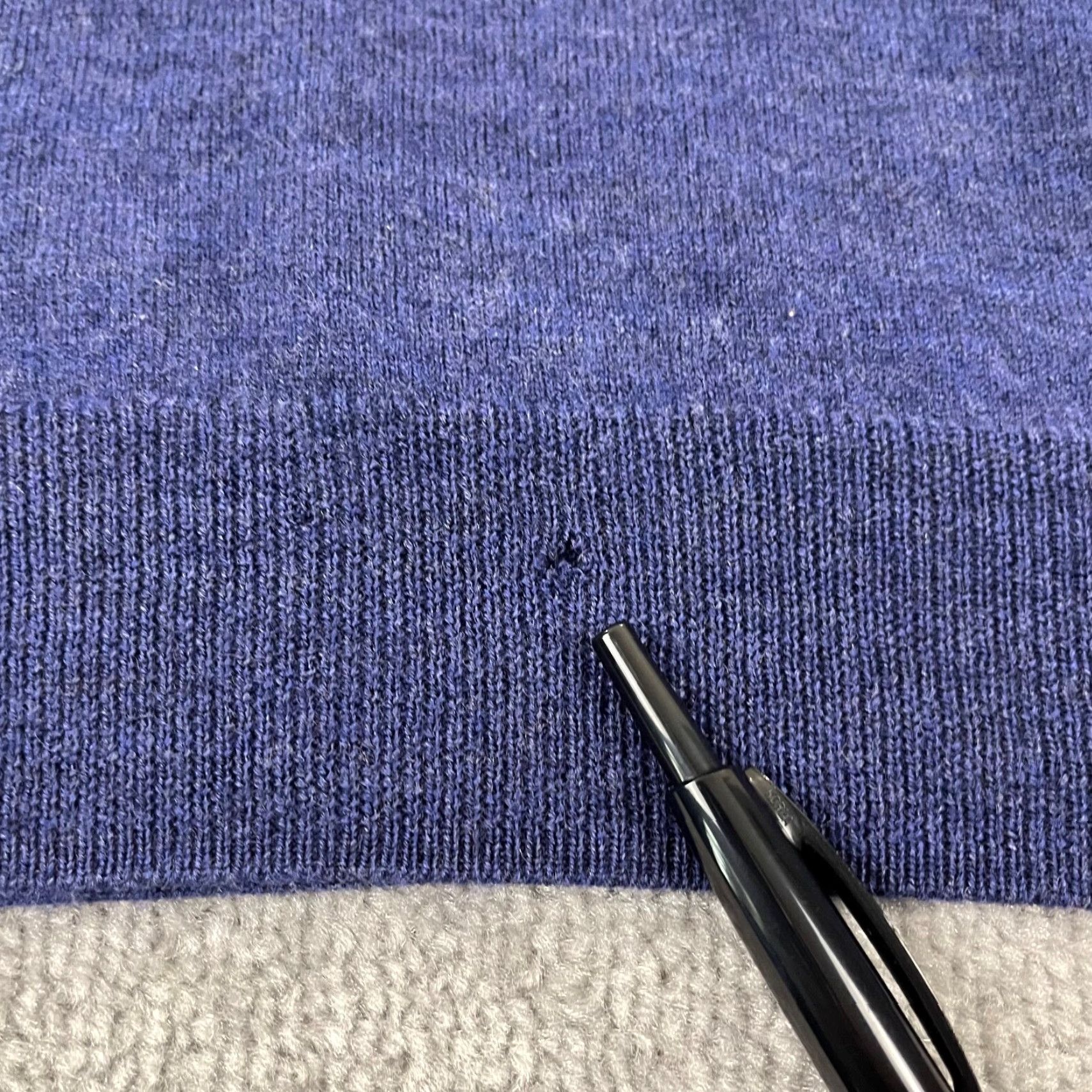 Vintage ALLEN SOLLY Sweater Mens XL Blue 100% Merino Wool Lightweight Pullover Size US XL / EU 56 / 4 - 7 Thumbnail