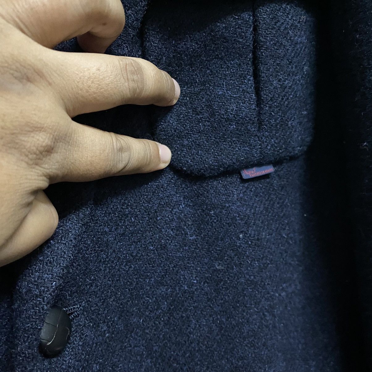 Harris Tweed Vintage Harris Tweed X Papas Wool Jacket Hand Woven Size 42L - 4 Thumbnail