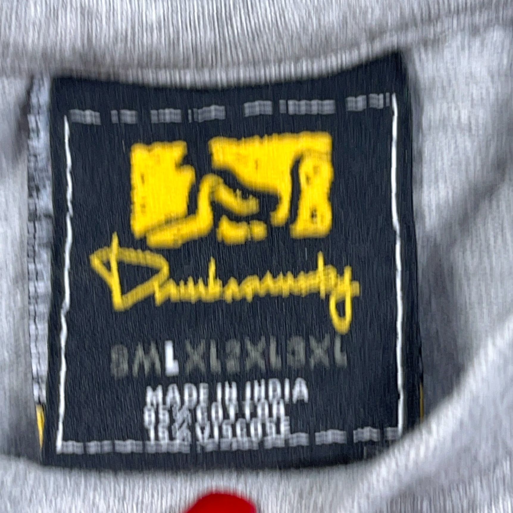 Vintage VINTAGE Drunknmunky Shirt Men L Gray Green Script Spellout STAINS* Crew Neck Short Sleeve T-Shirt Size US L / EU 52-54 / 3 - 3 Thumbnail