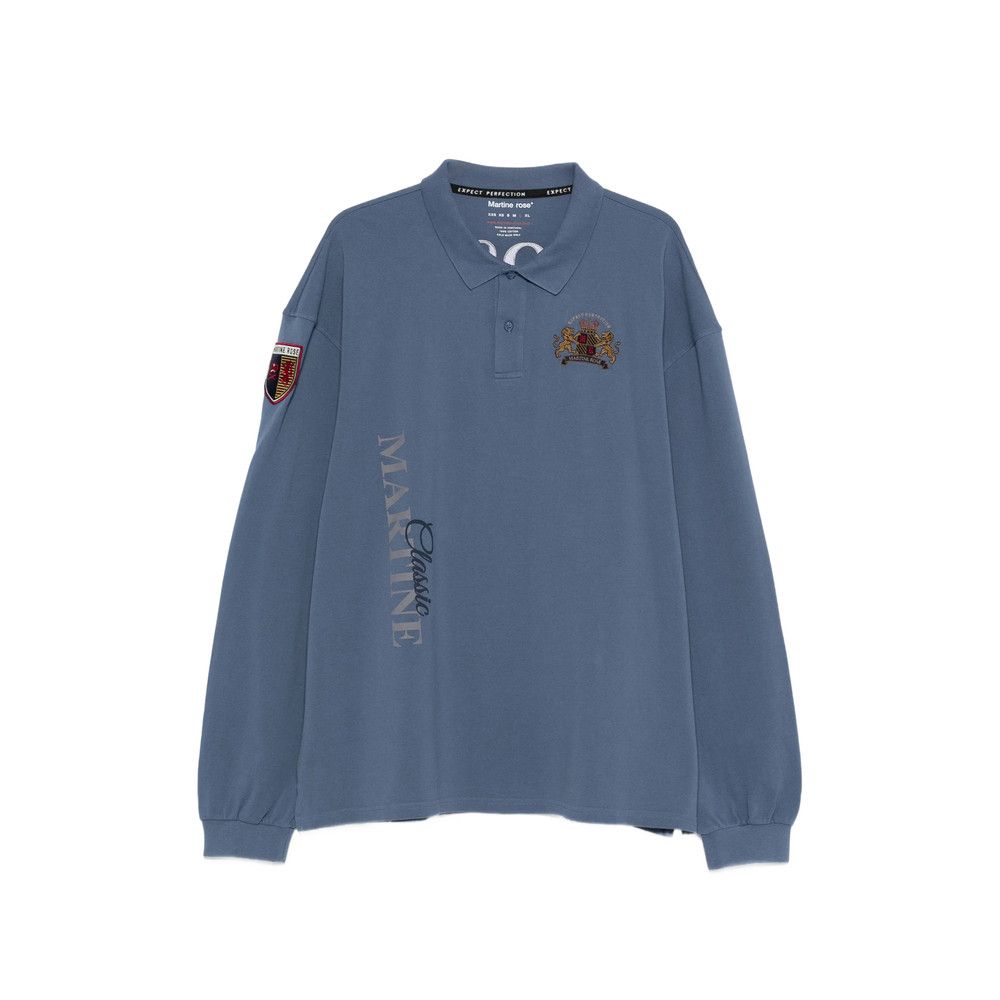 Martine Rose Martine Rose BLUE Polo Shirts Size US M / EU 48-50 / 2 - 1 Thumbnail