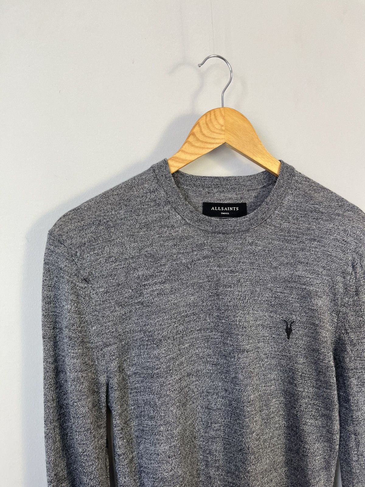 Allsaints Allsaints Classic Merino Wool Sweater Jumper Size US S / EU 44-46 / 1 - 2 Thumbnail