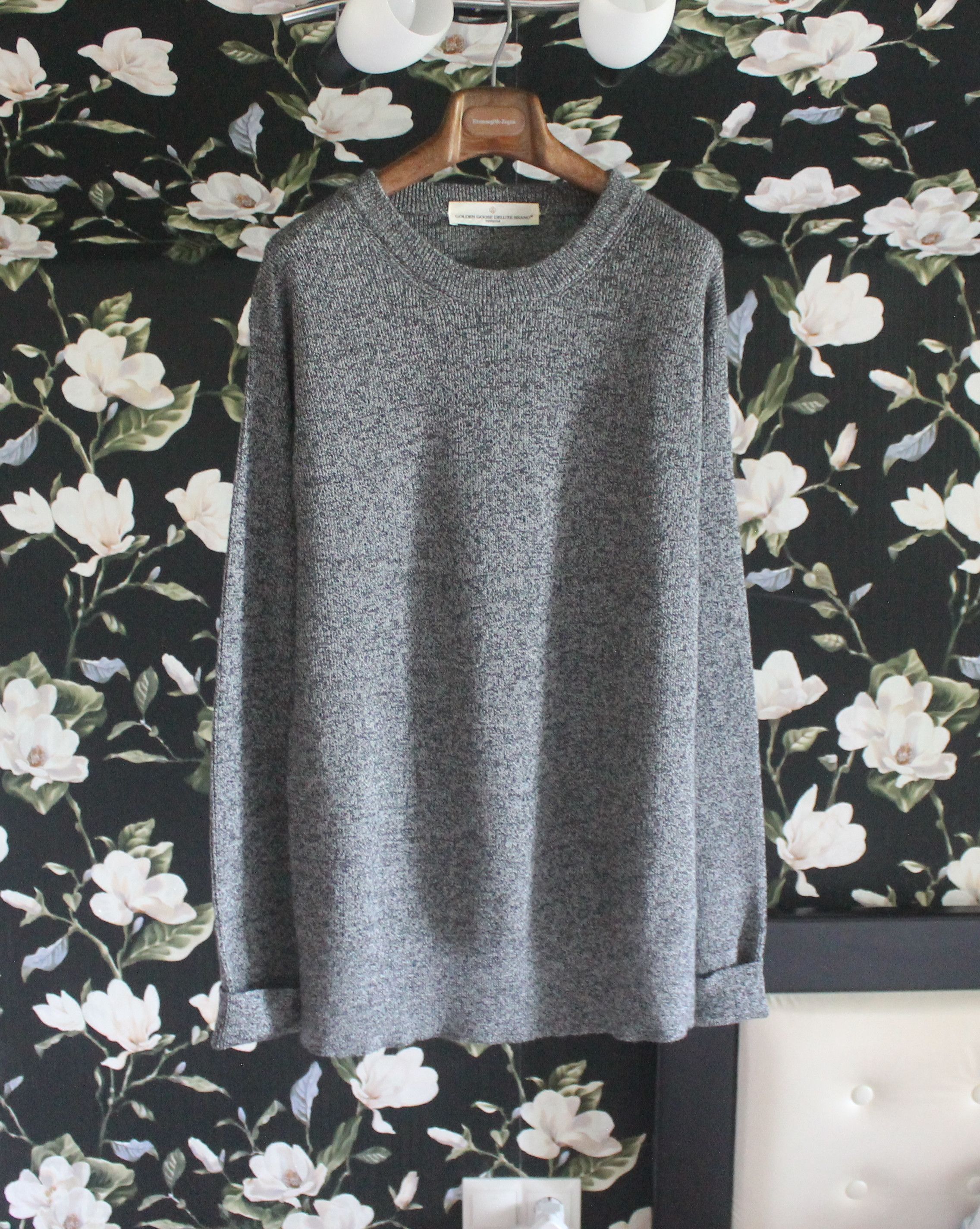 Golden Goose Golden Goose Knit Crew neck Merino Wool Sweater Size US M / EU 48-50 / 2 - 1 Thumbnail