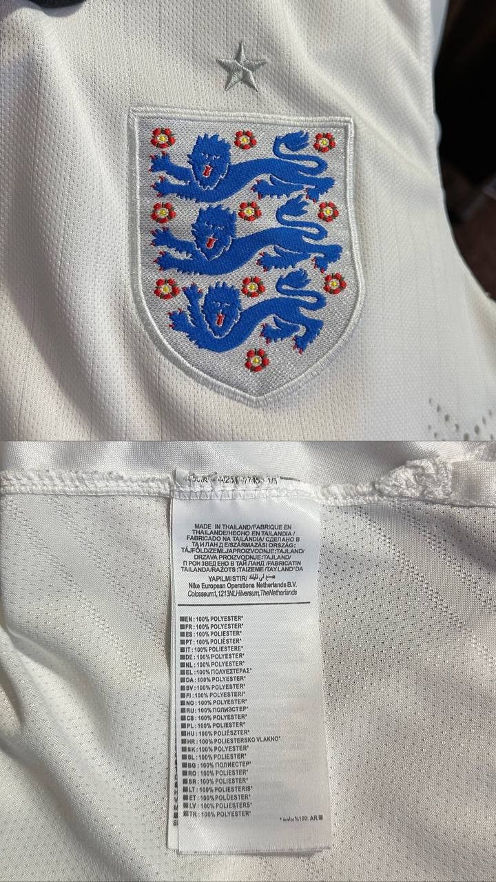 Nike England Home football shirt 2014 - 2016 Team Jersey Nike Size US M / EU 48-50 / 2 - 10 Thumbnail