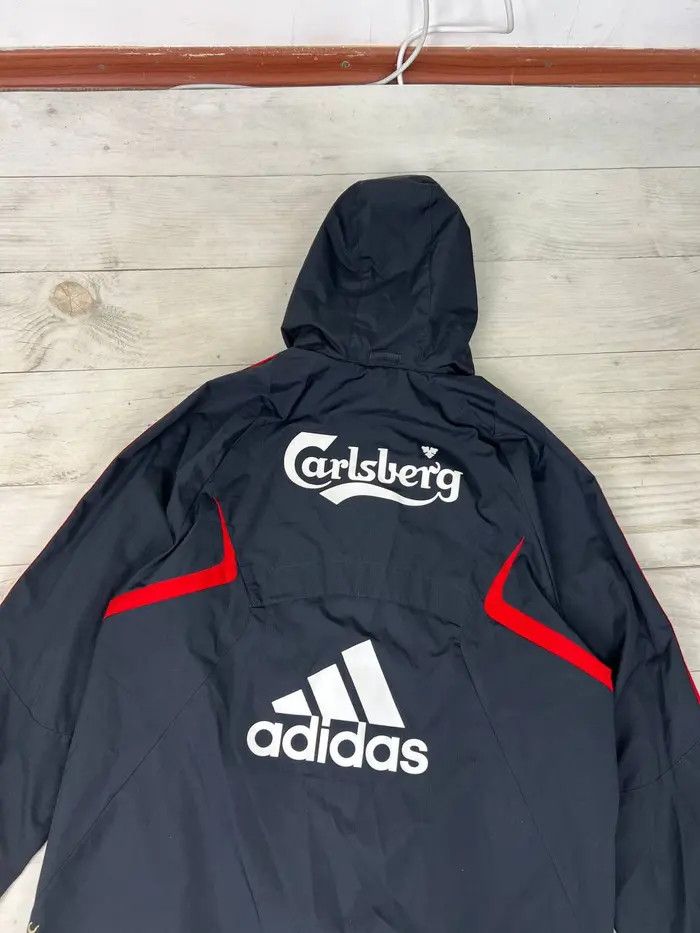 Adidas Vintage Adidas Liverpool 2009 2010 Windbreaker Jacket Size US M / EU 48-50 / 2 - 10 Thumbnail