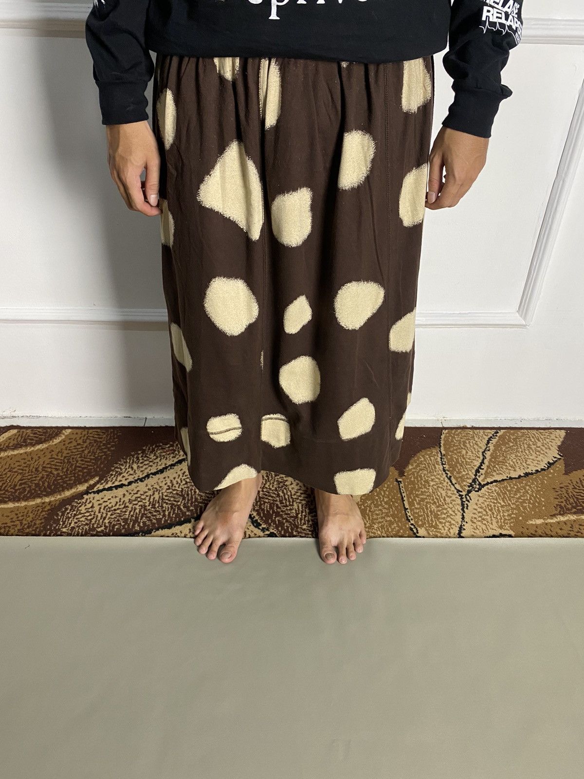 Issey Miyake × Japanese Brand × Vintage Vintage Issey Miyake Polkadot Skirt Size 30" / US 8 / IT 44 - 9 Thumbnail