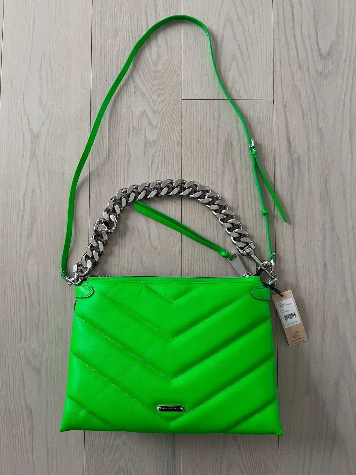 Rebecca Minkoff Rebecca Minkoff Edie Quilted Crossbody Leather Bag Clutch Size ONE SIZE - 6 Thumbnail
