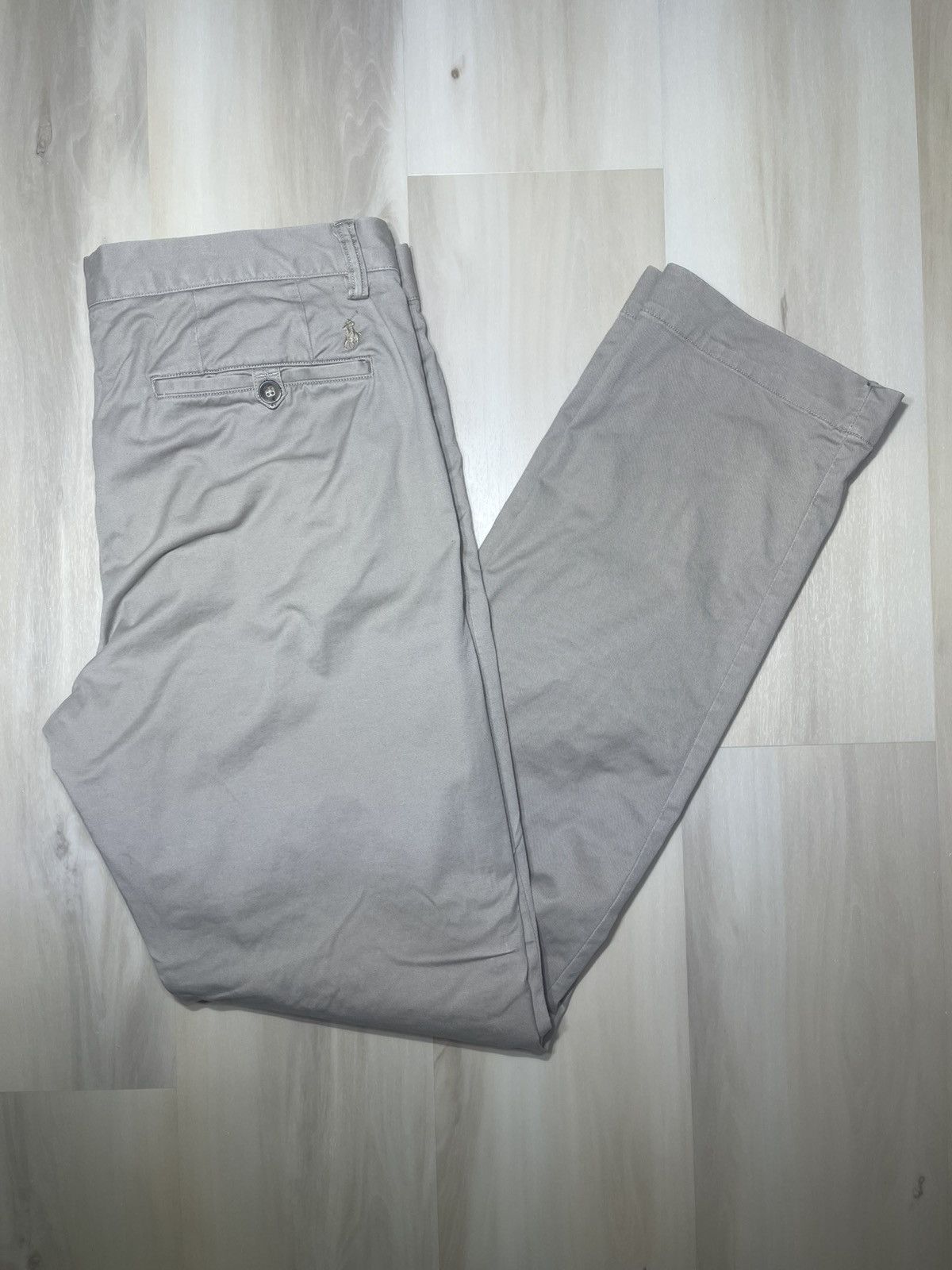Polo Ralph Lauren Polo Ralph Lauren Chino Sz 32x34 Khaki Stretch Straight Fit Size US 32 / EU 48 - 1 Thumbnail