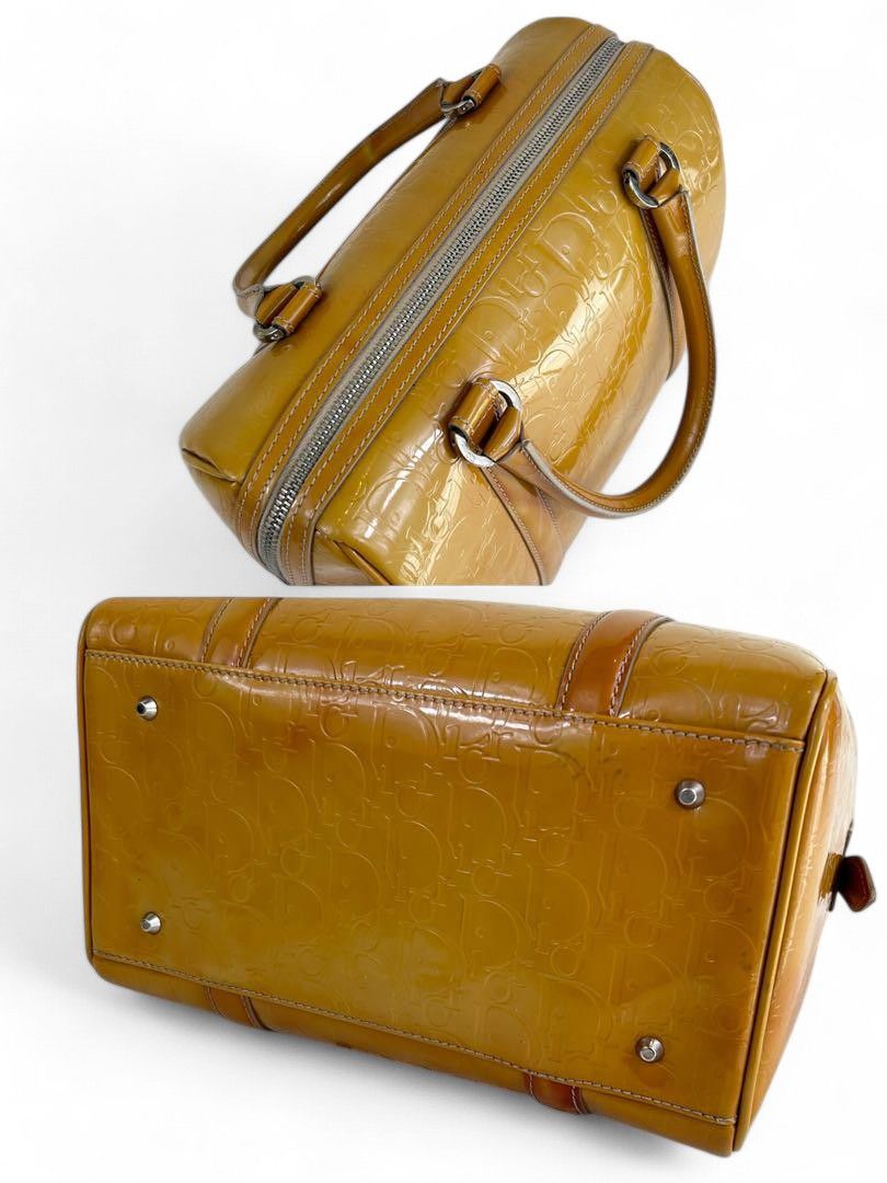 Dior Dior - Mini Boston Sand Trotter Monogram with Cards Size ONE SIZE - 5 Thumbnail