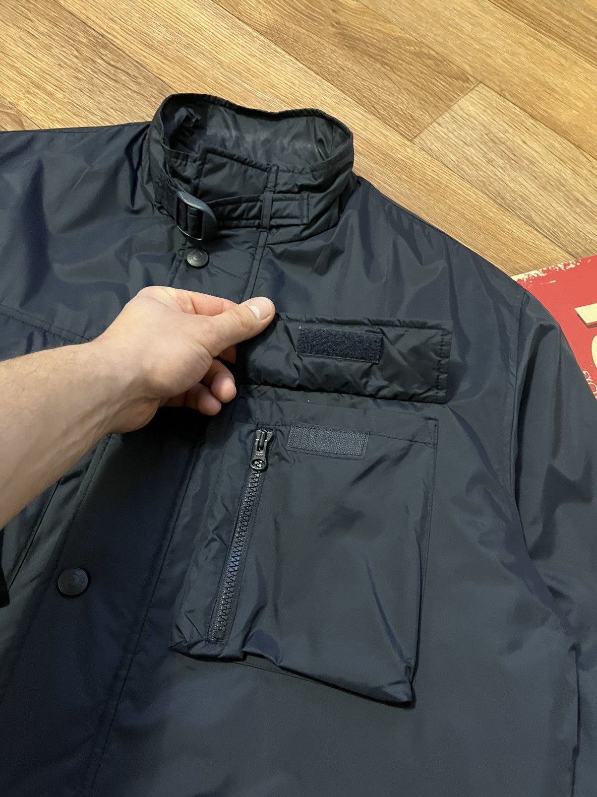 Armani Armani Jeans Multipocket Nylon Insulated Jacket Size US L / EU 52-54 / 3 - 4 Thumbnail