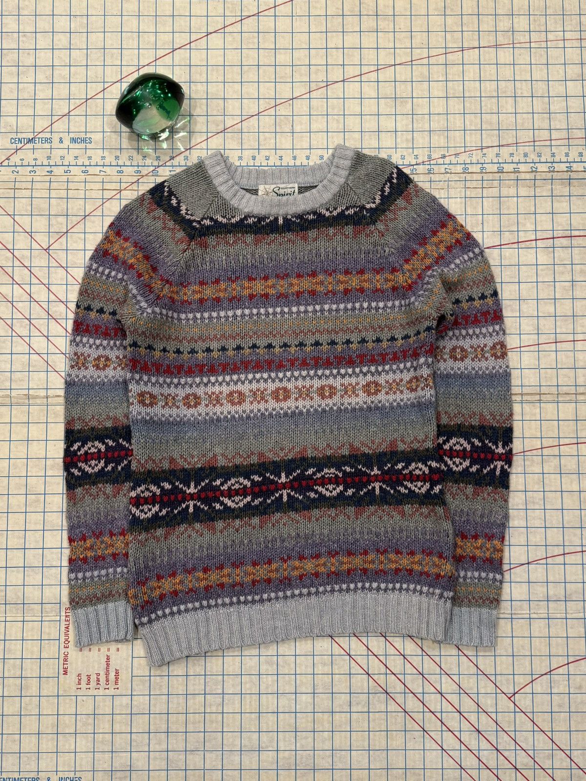 Northern Reflections Vintage Northern Spirit Knit Sweater Tagged Women’s Large Size L / US 10 / IT 46 - 2 Thumbnail