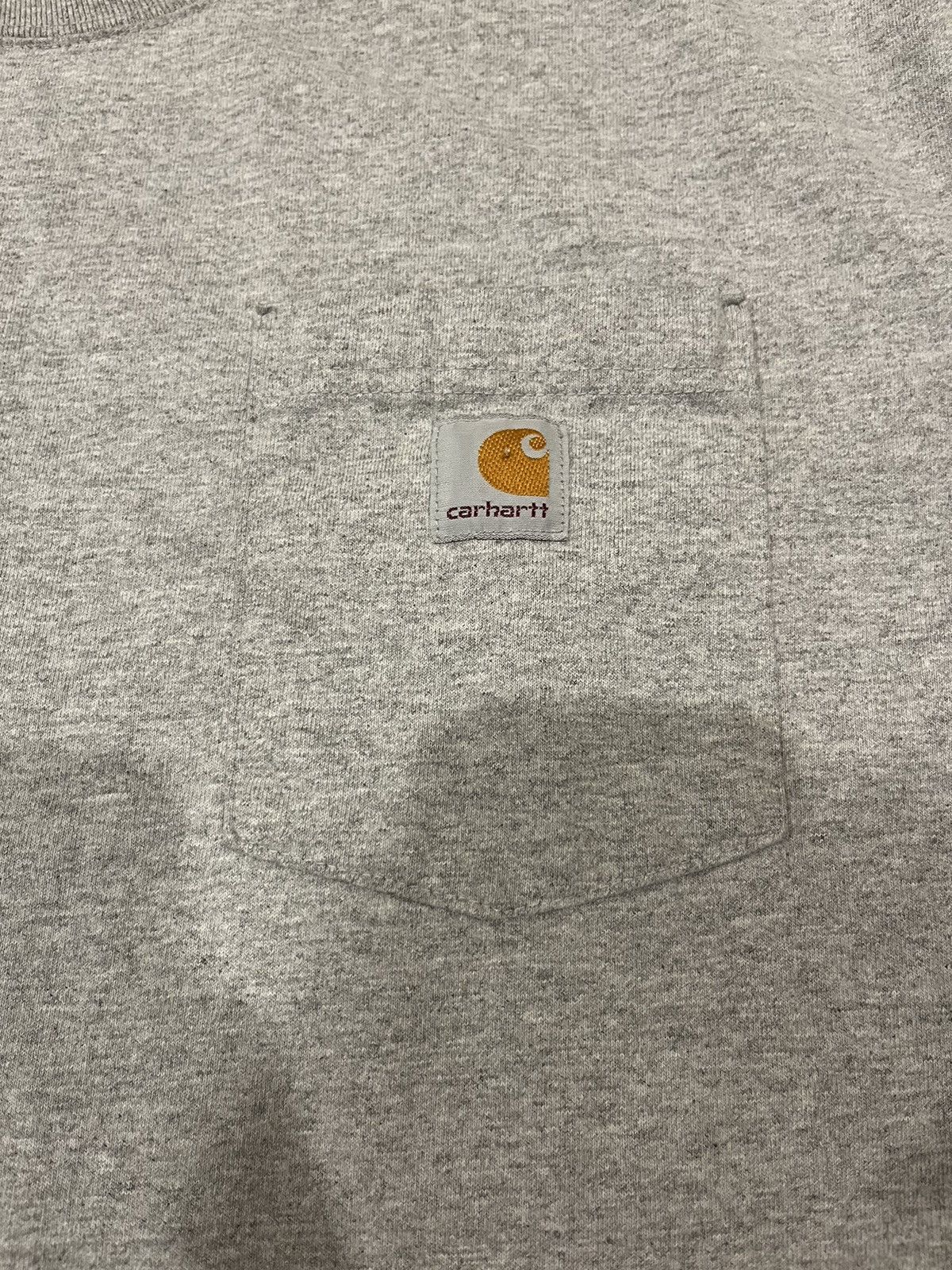 Carhartt Grey Carhartt Short Sleeve Pocket T-shirt Size US XL / EU 56 / 4 - 2 Thumbnail