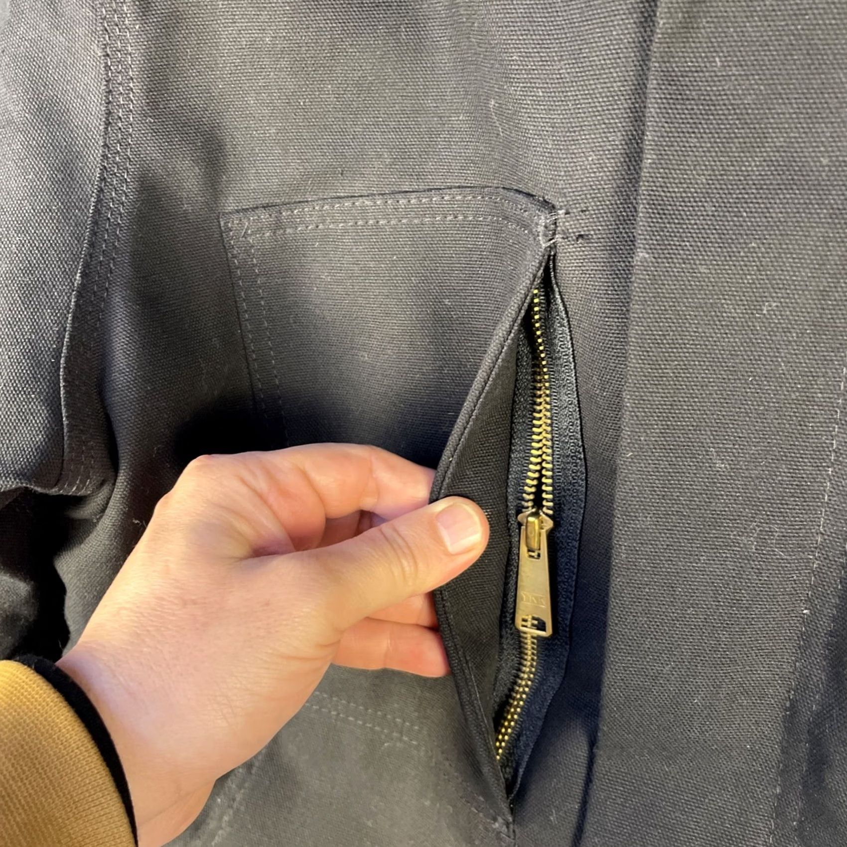 Dickies Dickies Eisenhower Jacket Mens Medium Black Zip Pockets Lined Duck Canvas Heavy Size US M / EU 48-50 / 2 - 4 Thumbnail