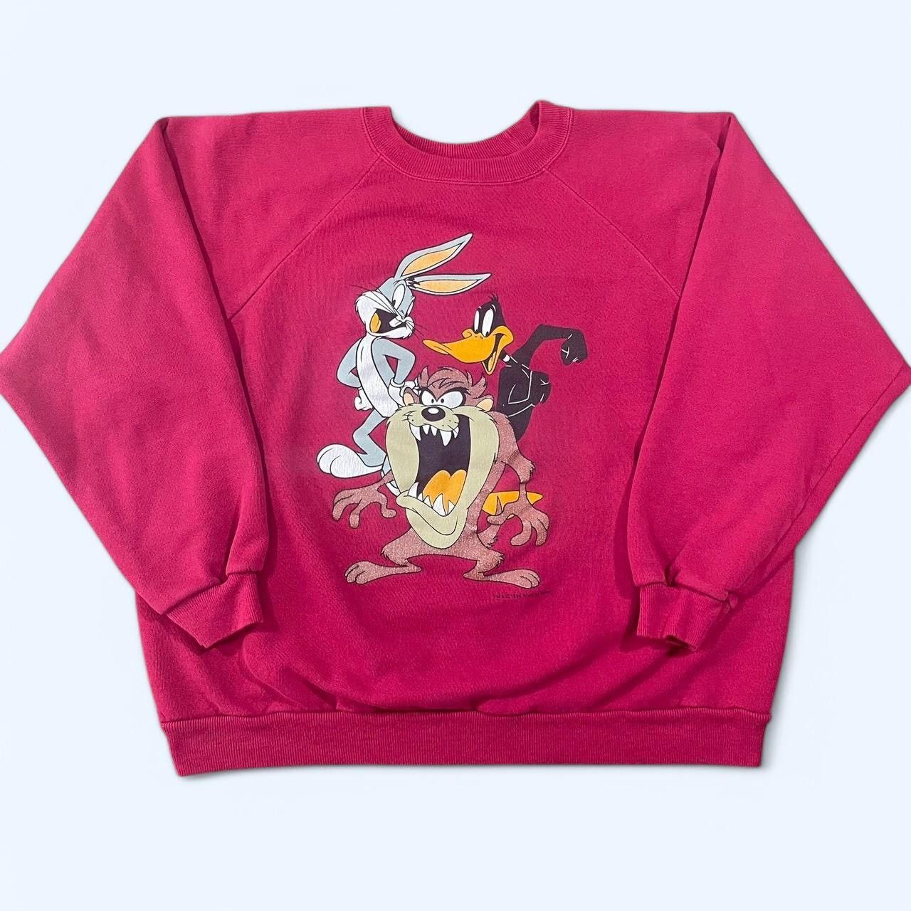 Vintage Vintage 1996 Looney Tunes Sweatshirt Size US L / EU 52-54 / 3 - 1 Thumbnail