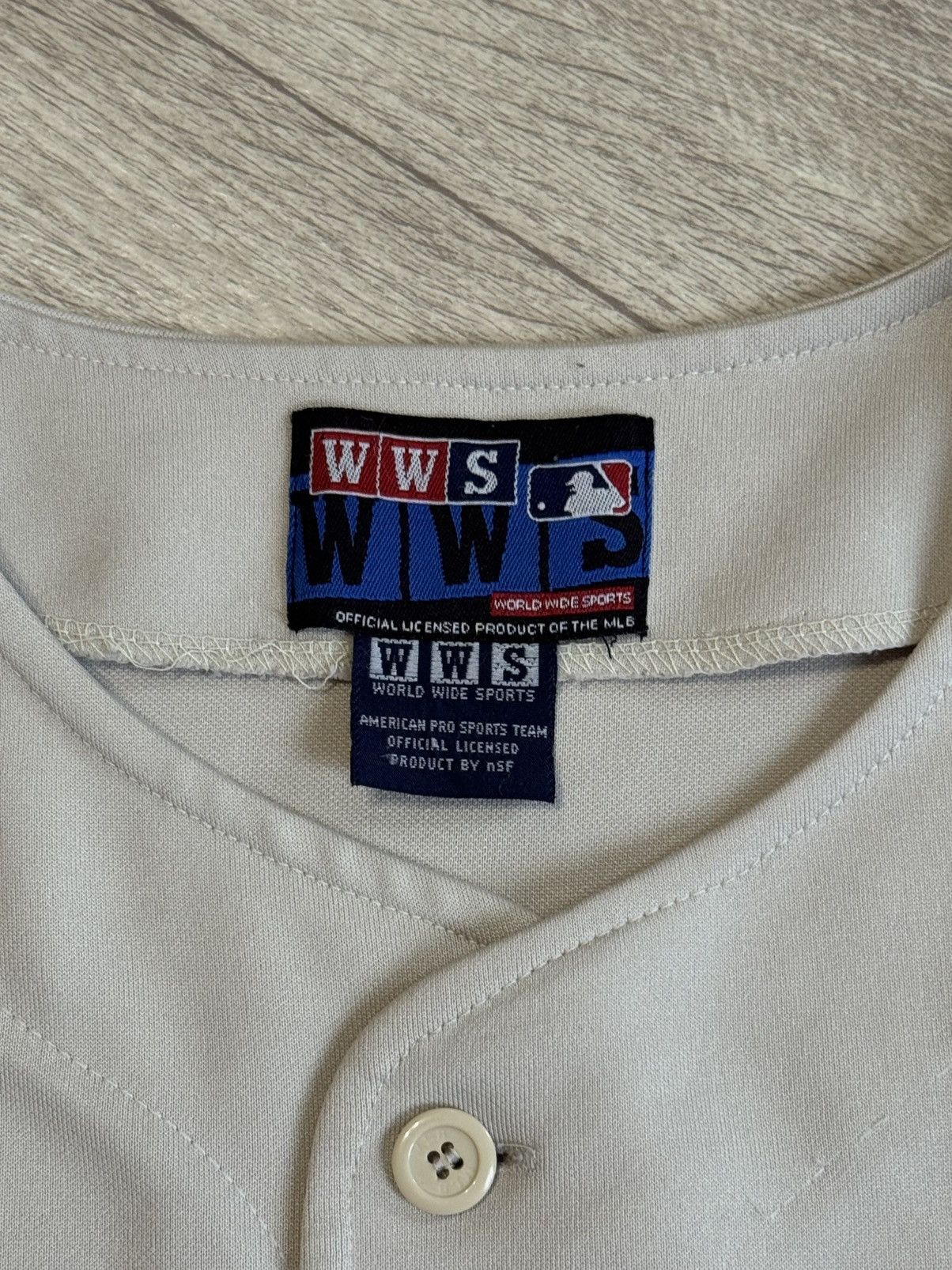 MLB 🔷Vintage Arizona Diamondbacks Baseball By WWS Jersey 90s🔷 Size US XL / EU 56 / 4 - 7 Thumbnail