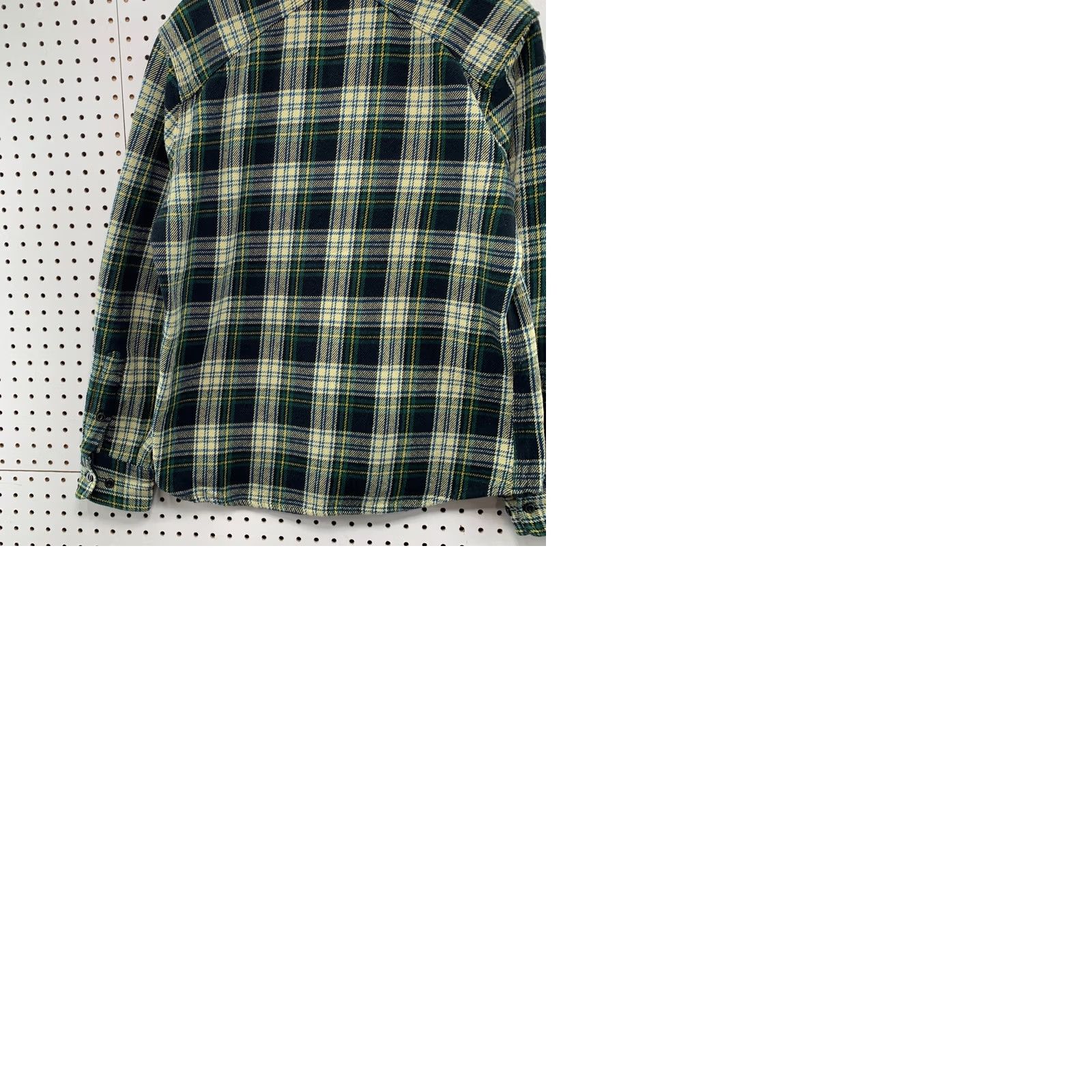 Flint And Tinder Flint Tinder Button-Up Shirt Mens Large Green Plaid Heavyweight Cabin Flannel USA Size US L / EU 52-54 / 3 - 10 Thumbnail