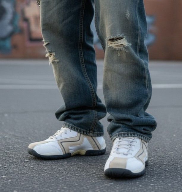 Steve Madden Steve Madden Y2K Vintage Leather & Suede Sneakers, Rare EUC! Size US 9.5 / EU 42-43 - 13 Thumbnail