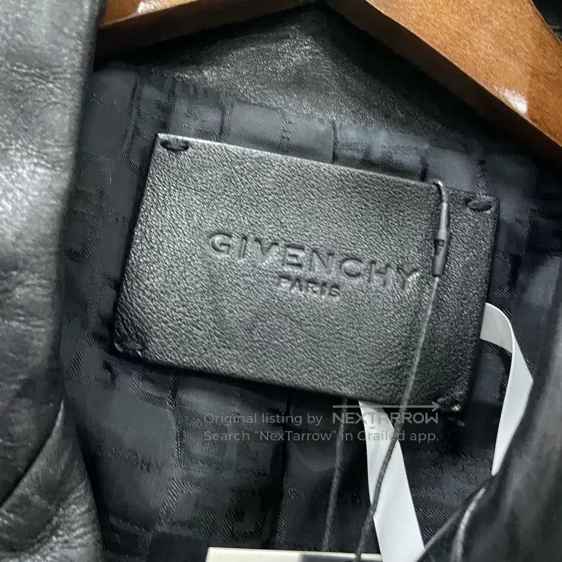 Givenchy Givenchy Size48 Back Animal Print Leather Jacket Size 48 Size US M / EU 48-50 / 2 - 8 Thumbnail