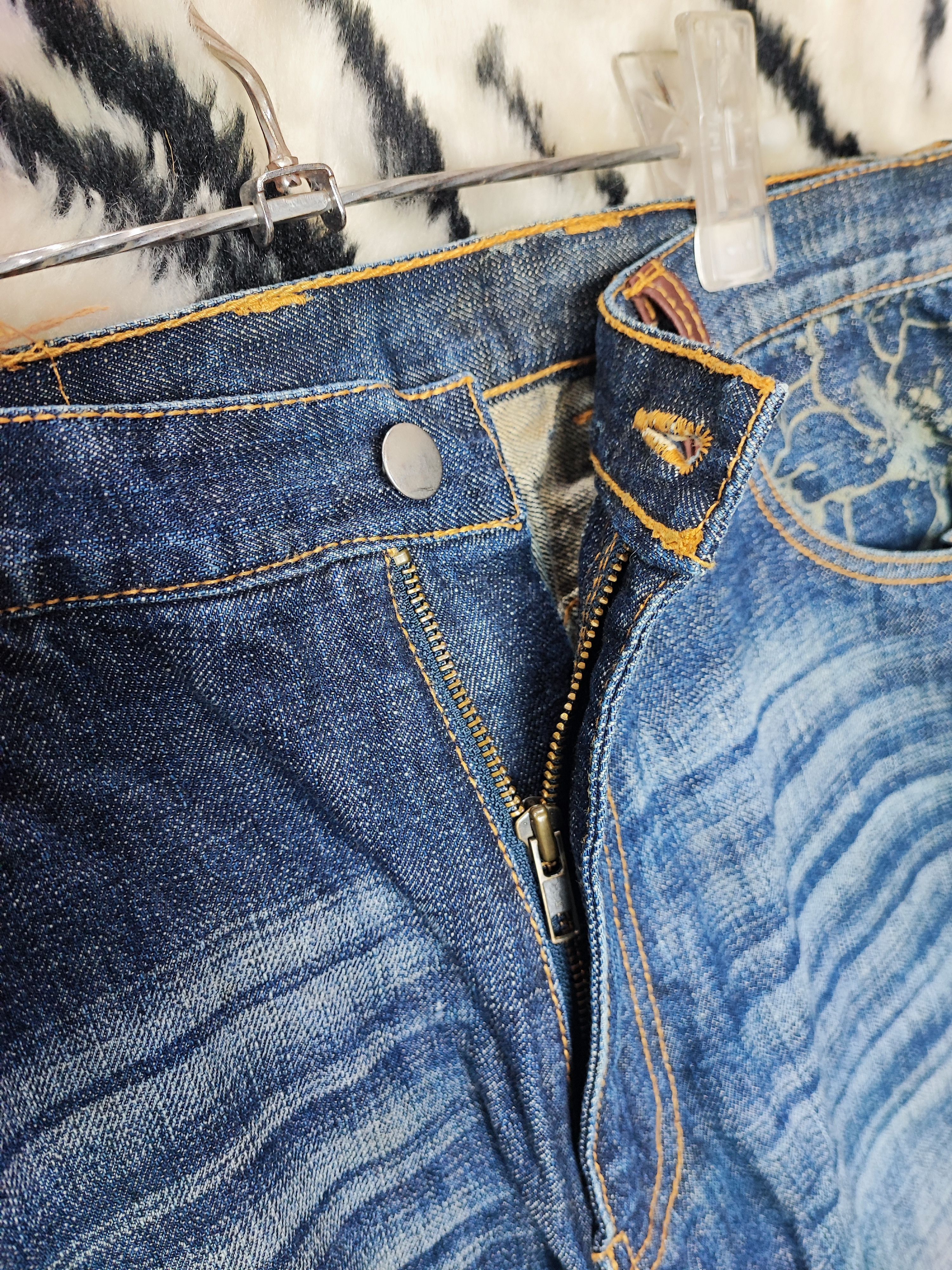 Karakuri Tamashii JUNE BERGSTRAND DENIM SUKAJAN INSPIRED KARAKURI TAMASHI Size US 31 - 10 Thumbnail