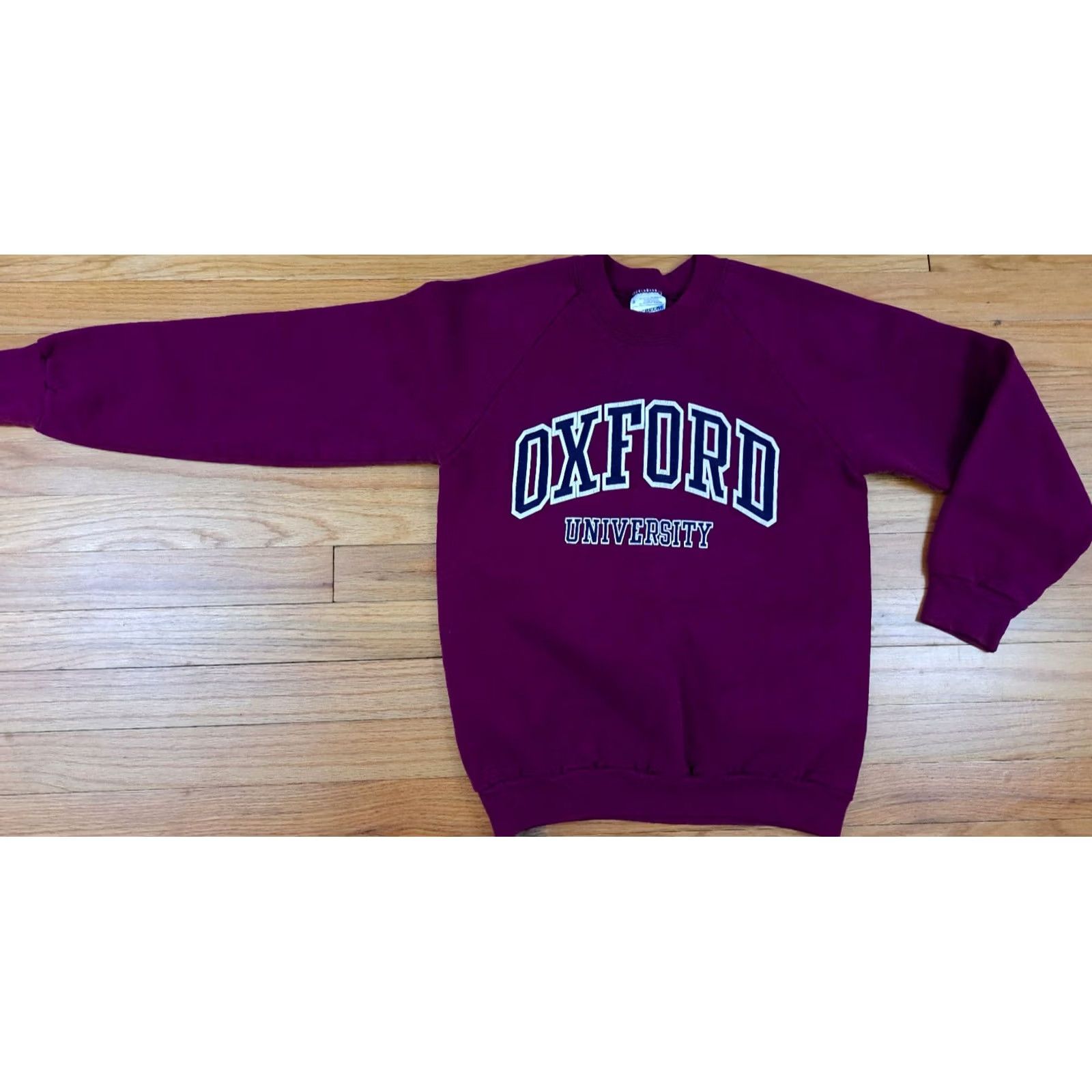 Vintage VINTAGE Screen Stars Sweatshirt Mens S University Burgundy Pullover 1990s EUC Size US S / EU 44-46 / 1 - 2 Thumbnail