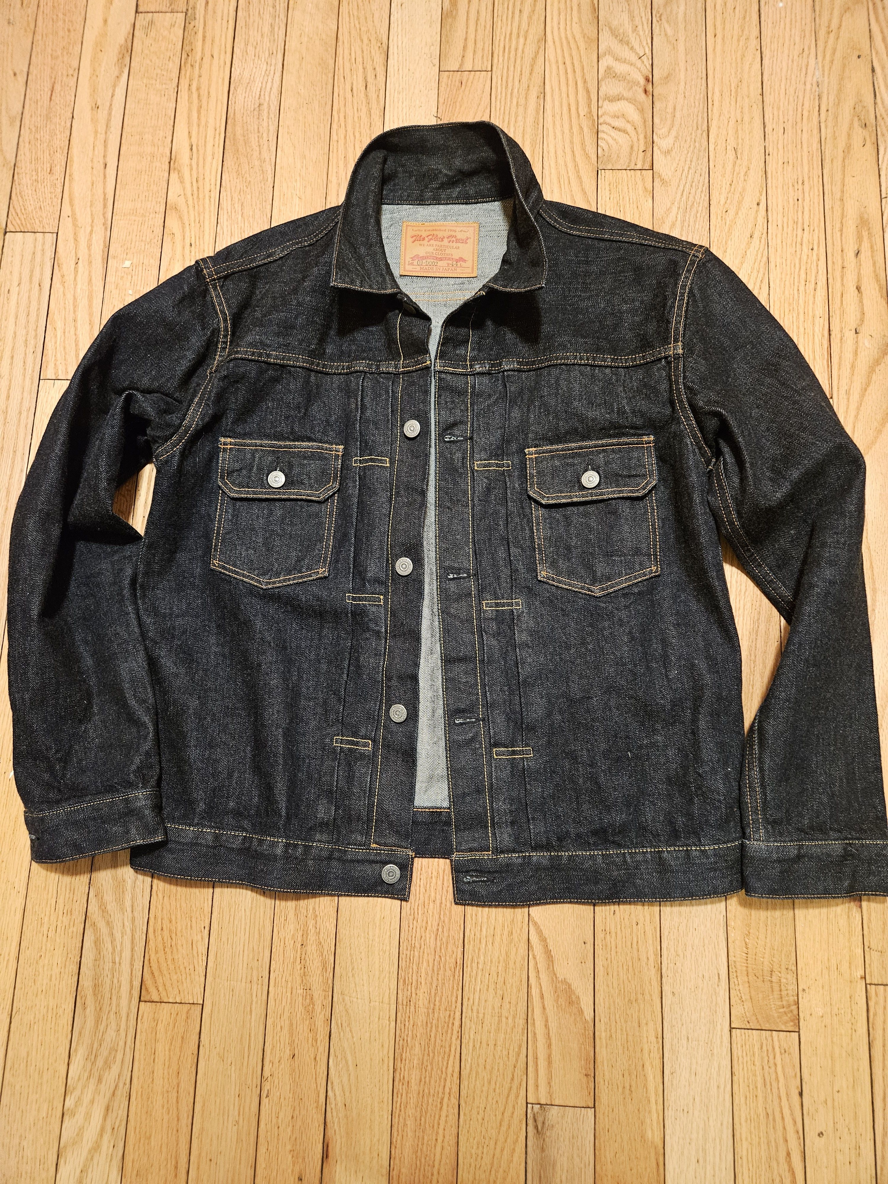 The Flat Head Flat Head FN-OJ-D002 - 14.5oz 50's Type II Denim Jacket Size US XXL / EU 58 / 5 - 2 Thumbnail