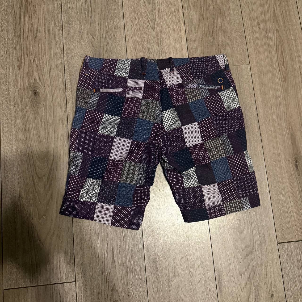 AT.P.CO 5028TC bermuda uomo AT.P.CO purple cotton short pant Size US 34 / EU 50 - 7 Thumbnail
