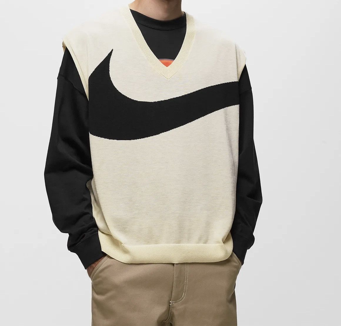Nike × Vintage Vintage Nike vest big swoosh size s/M rare big logo Y2K Size M / US 6-8 / IT 42-44 - 9 Thumbnail