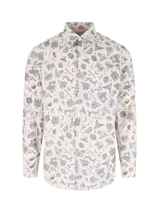 PAUL SMITH Men Long Tops 901U P02672 40 White