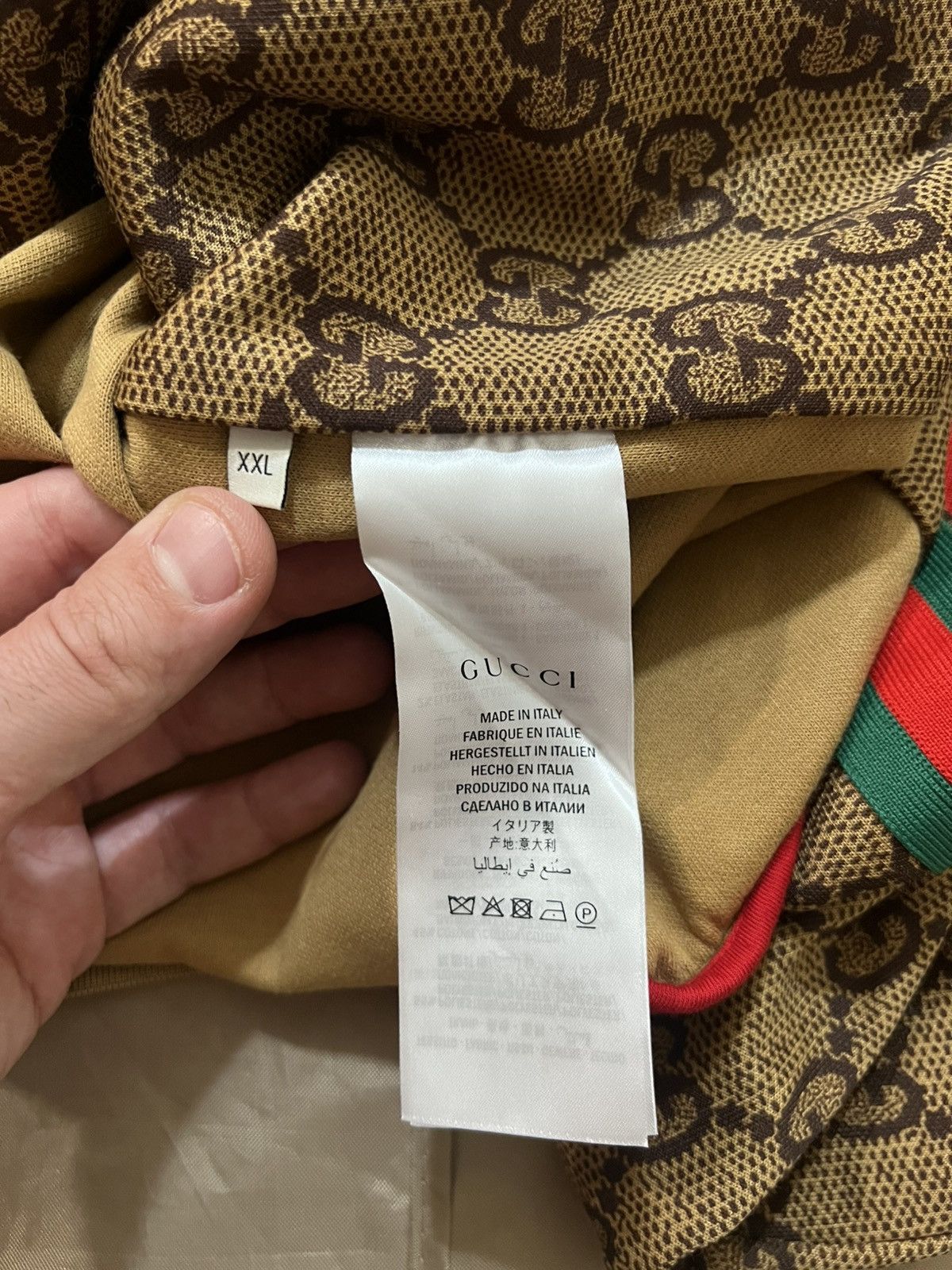 Gucci Gucci GG Supreme Jacket GG Supreme Windbreaker Size XXL Size US XXL / EU 58 / 5 - 4 Thumbnail