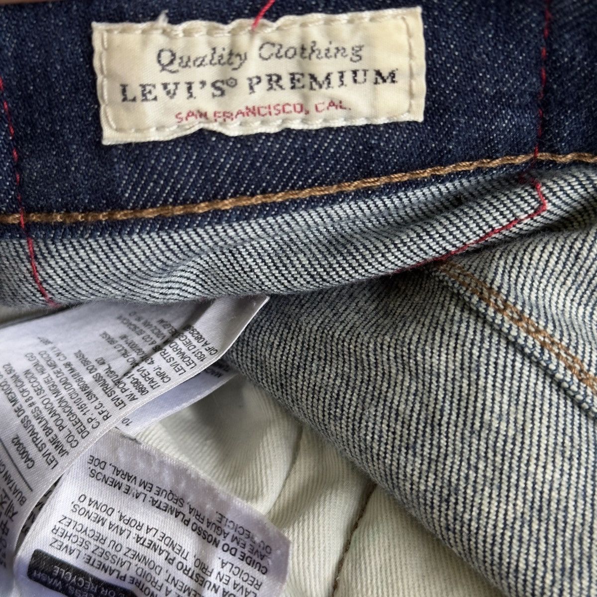 Levi's Levis Engineer Twist Legs 🎌💥 Size US 34 / EU 50 - 7 Thumbnail