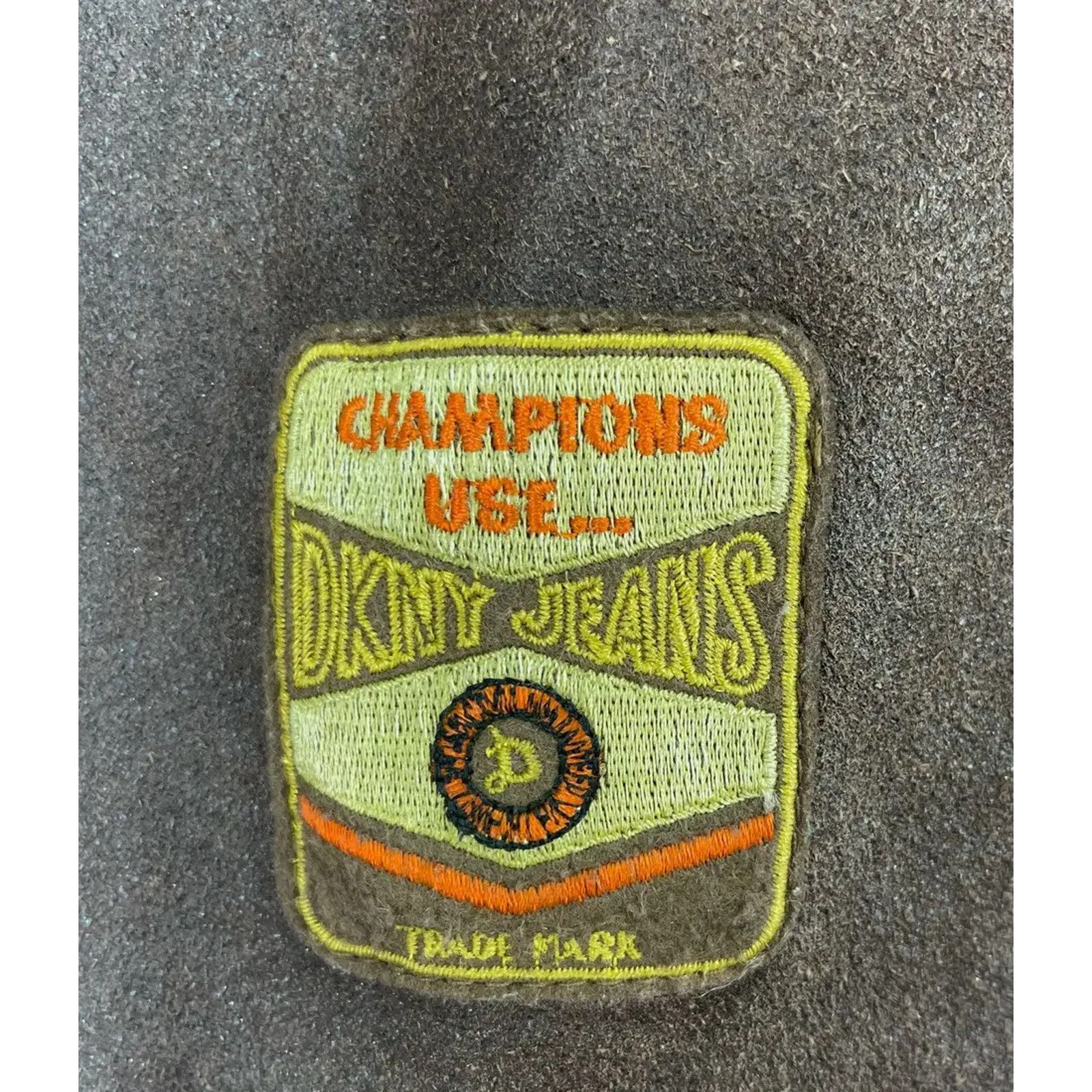 DKNY DKNY Jeans Leather Bomber Jacket American Motor Patches Sz S Size US S / EU 44-46 / 1 - 9 Thumbnail