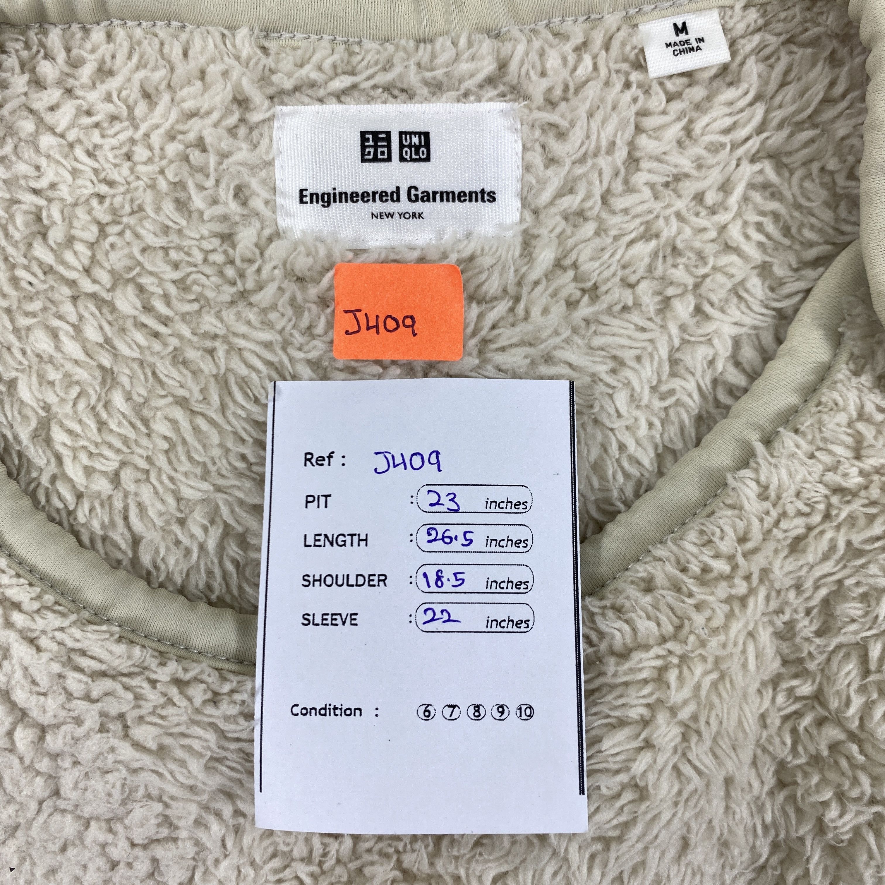 Engineered Garments Uniqlo Engineered Garments Fleece Sweater Jacket- J409 Size US M / EU 48-50 / 2 - 6 Thumbnail
