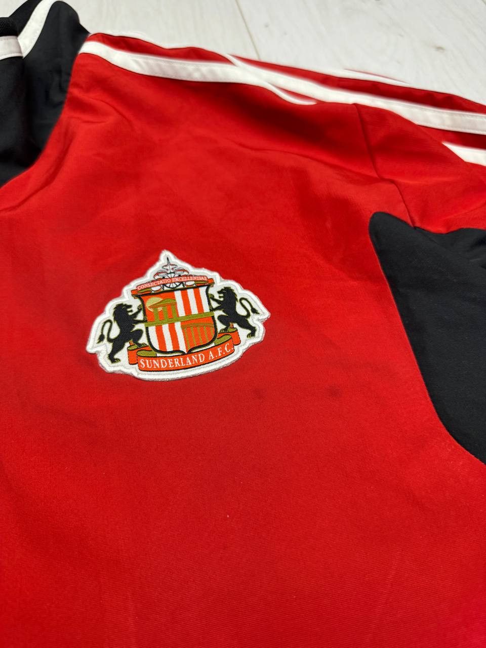 Adidas × Vintage Vintage Adidas Sunderland Training Tracksuit Top 2012 Size US XL / EU 56 / 4 - 5 Thumbnail