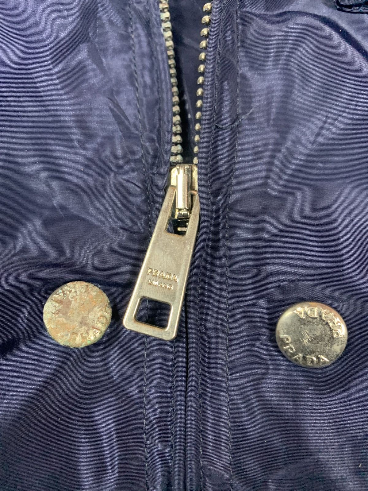 Prada Vintage 1990s Prada Parka Double Inner Jacket Size US L / EU 52-54 / 3 - 6 Thumbnail