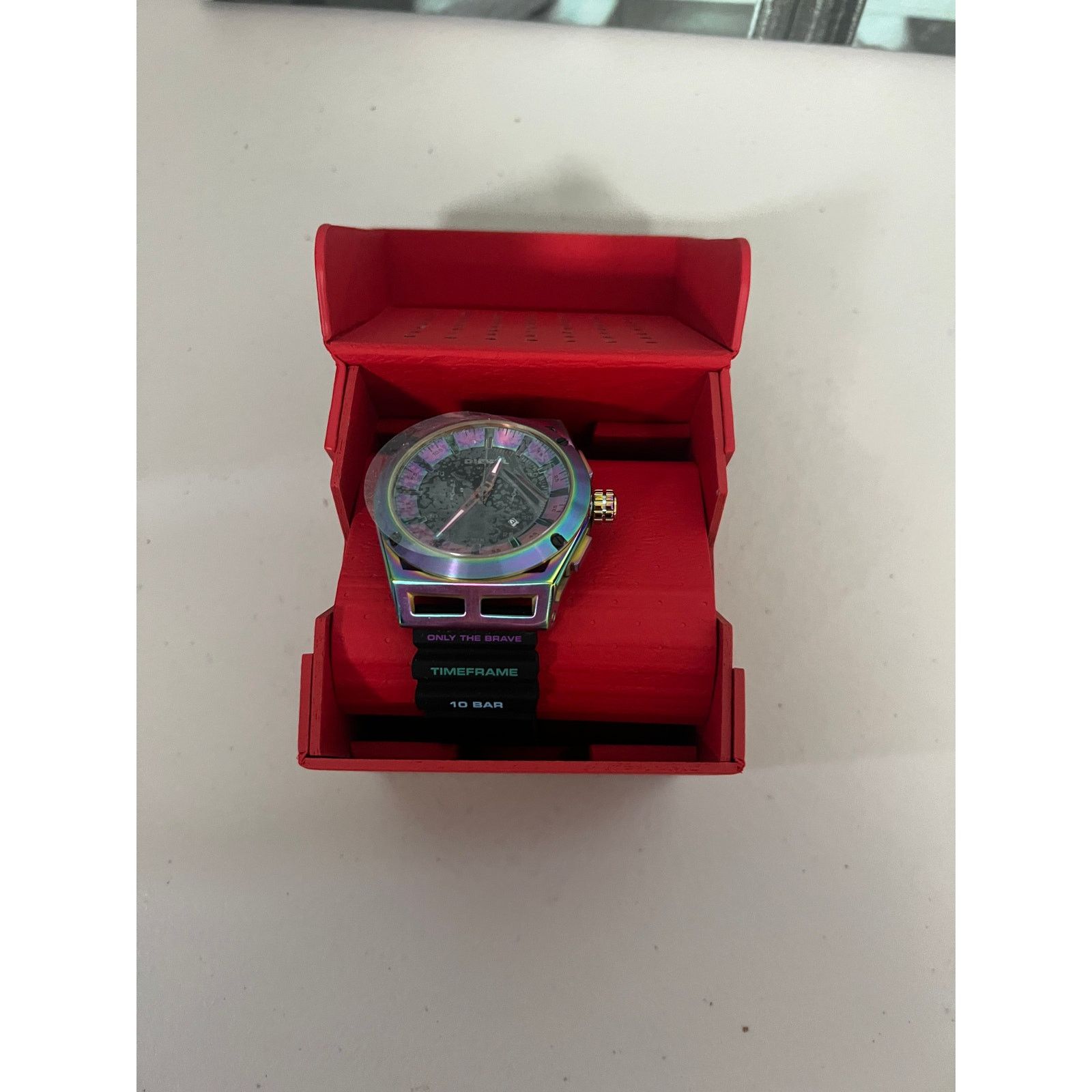 Diesel Diesel DZ4547 Timeframe Chronograph Iridescent Watch Size ONE SIZE - 4 Thumbnail