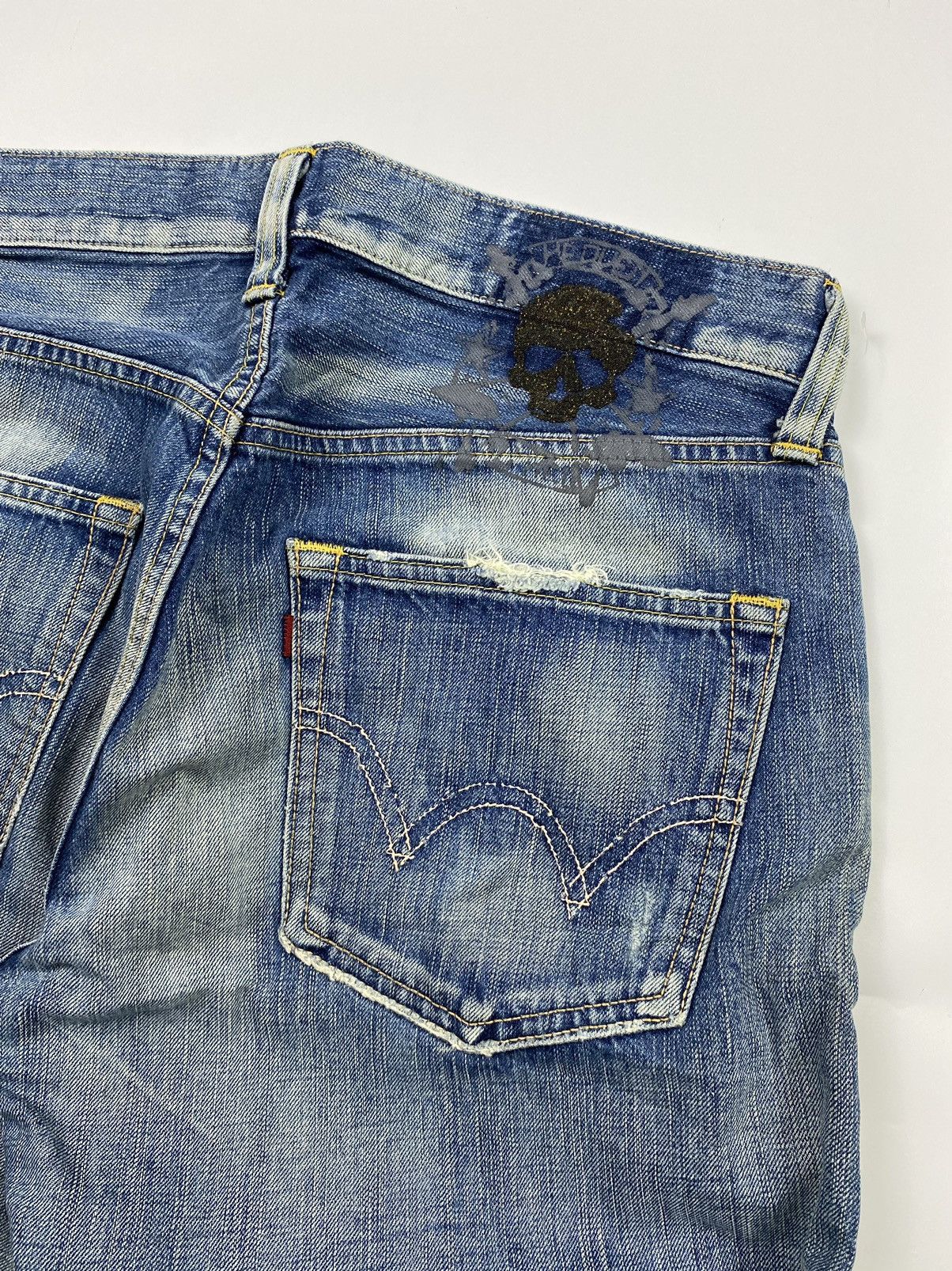 Edwin distressed studded jeans pant by edwin 503 Size US 33 - 5 Thumbnail