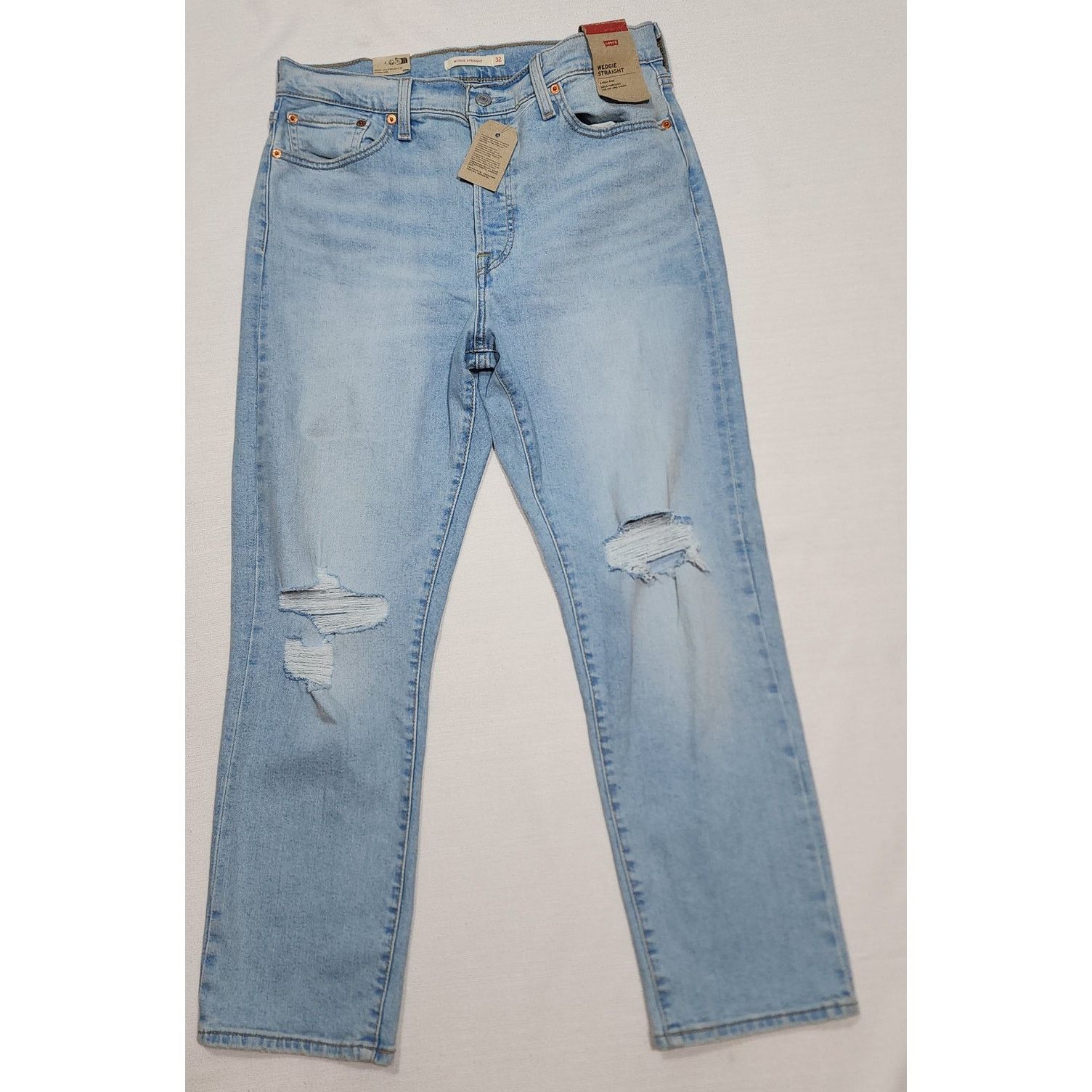 Levi's Levi's wedgie straight women size W32''x L28''-button fly Size 29" - 2 Thumbnail