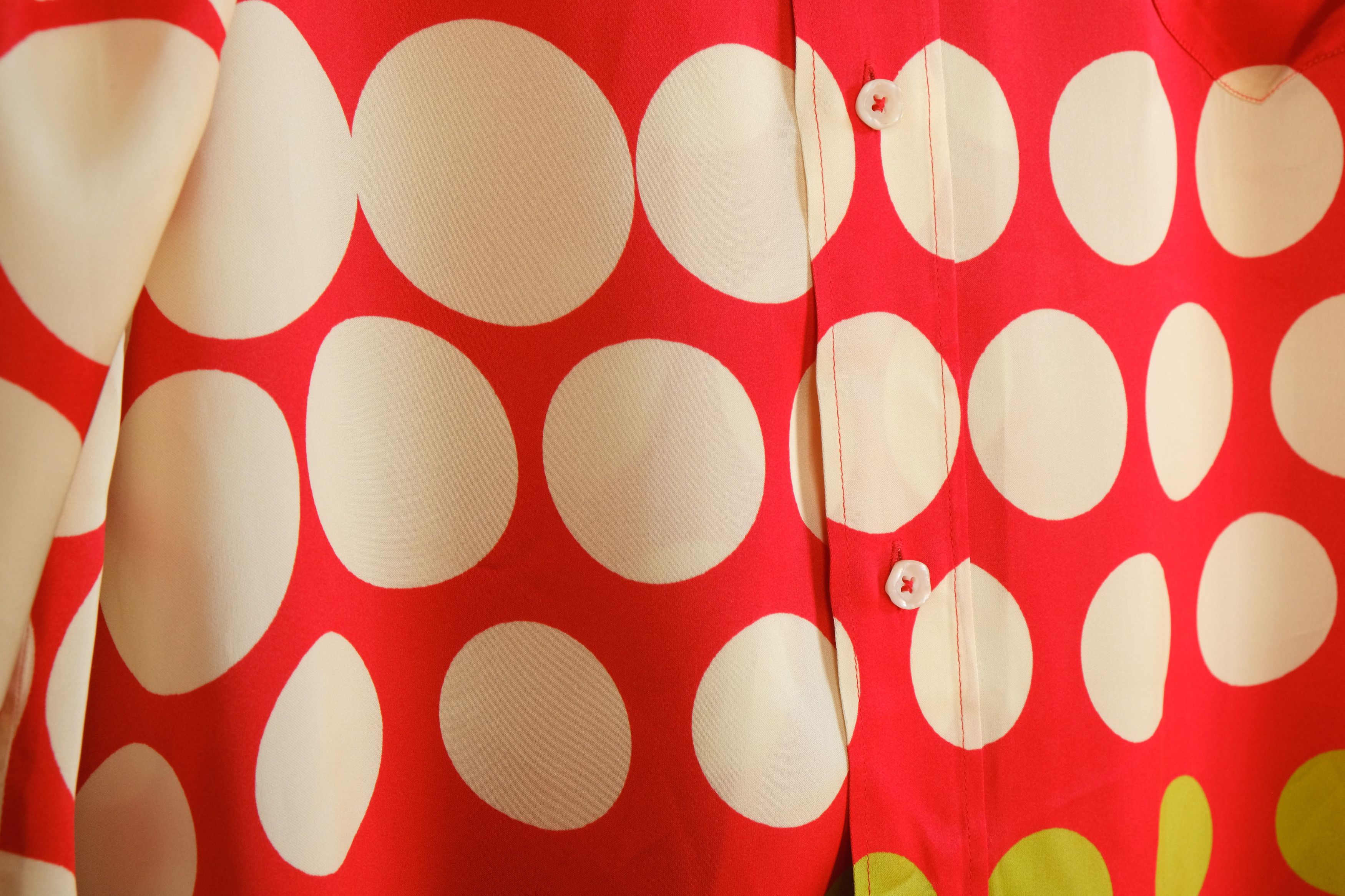 Marni Marni Polka Dot Print Long Sleeve Shirt Size US M / EU 48-50 / 2 - 4 Thumbnail