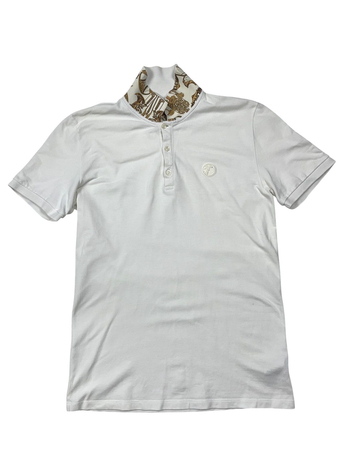 Versace × Versace Jeans Couture Gianni Versace Polo Shirt Medusa Logo Patterned Collar Size US L / EU 52-54 / 3 - 2 Thumbnail