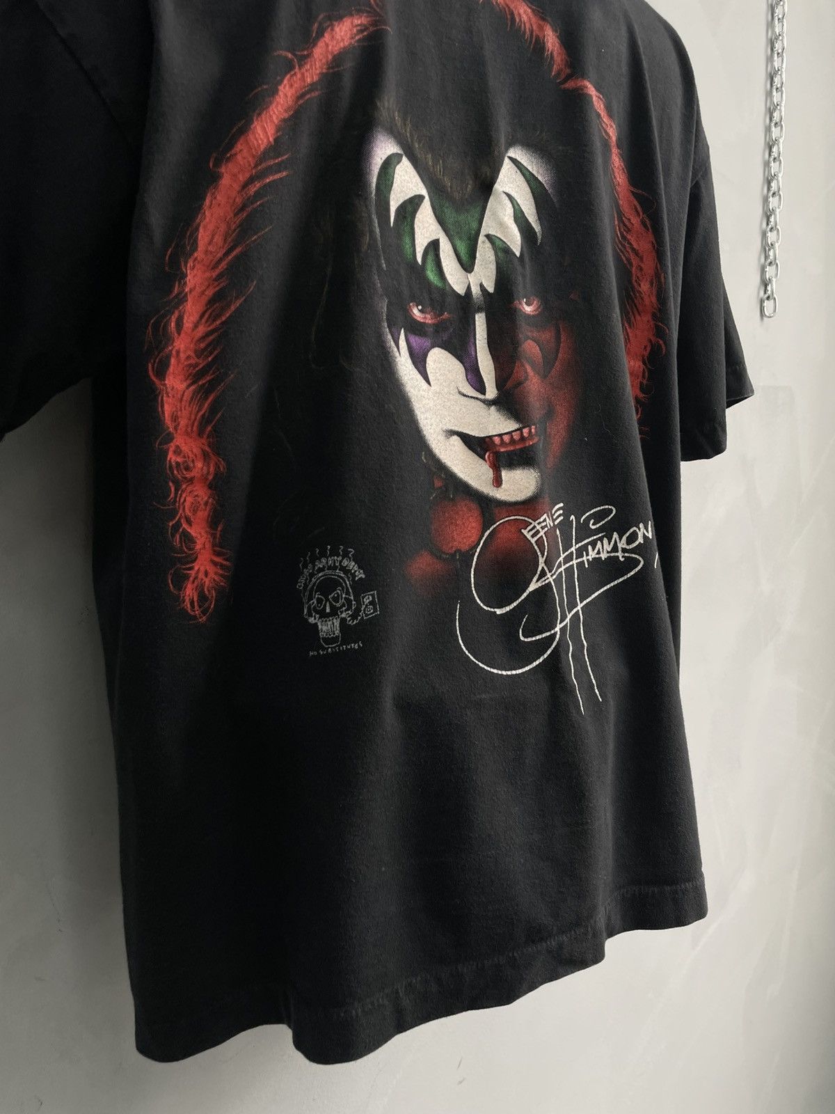 KISS Rare 90s KISS band tour t shirt Gene simmons tee Size US L / EU 52-54 / 3 - 10 Thumbnail