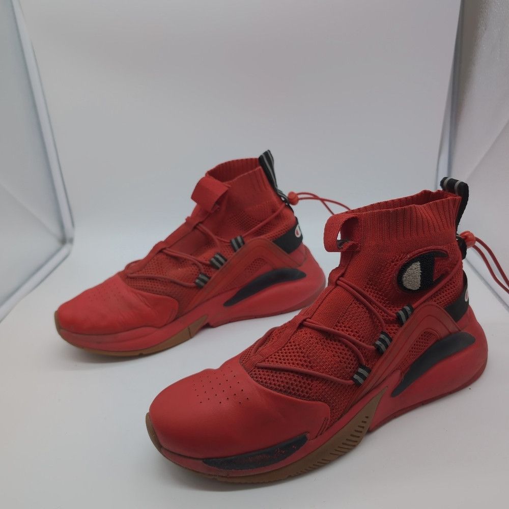 Champion Champion Men's XG Rally Plus sz 11 Red And Black Athletic S Size US 11 / EU 44 - 3 Thumbnail