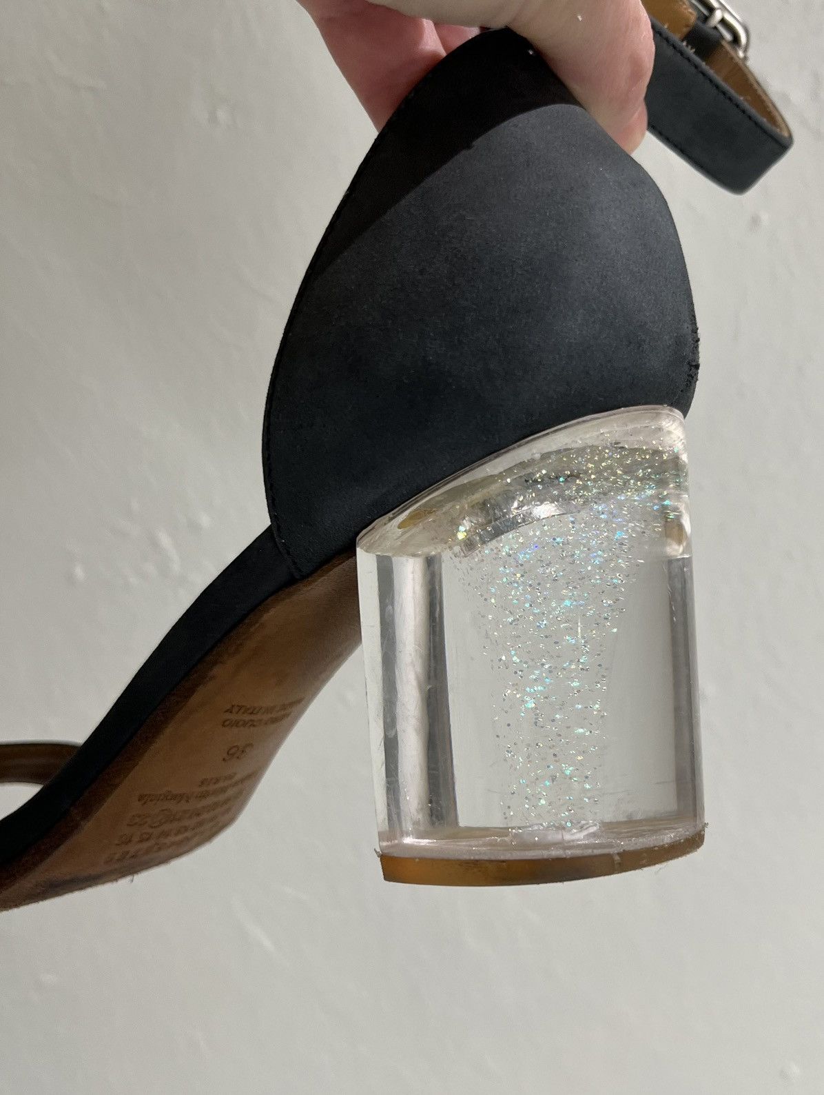 Maison Margiela Martin Era Tromp L’oeil Clear Heel Sandals Size US 6 / IT 36 - 13 Thumbnail