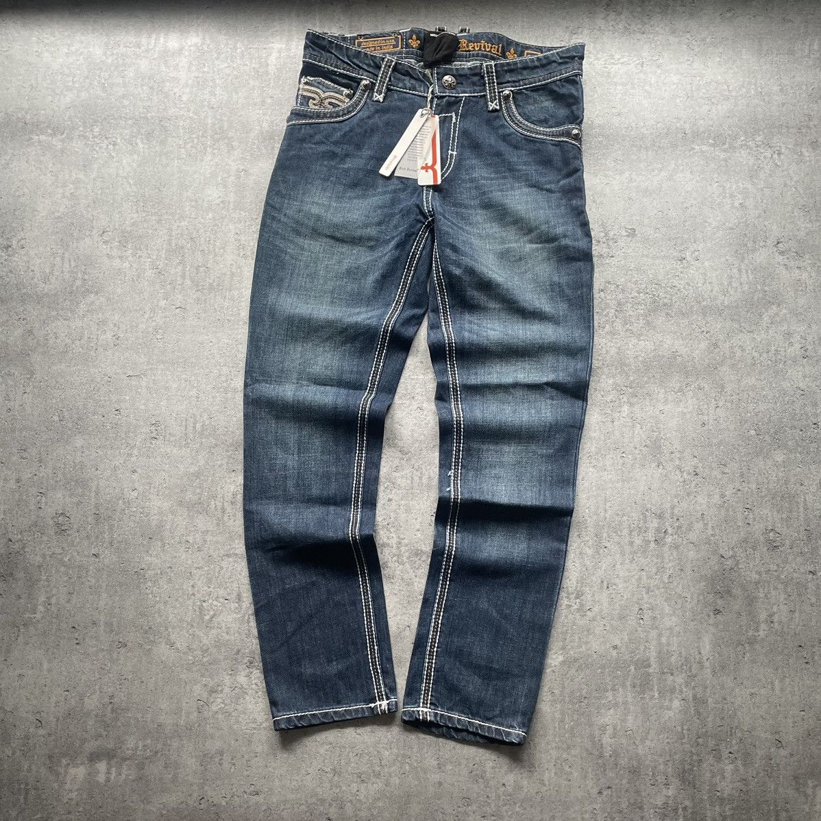 Rock Revival × Vintage NWT Rock Revival Billy Chrome Hearts Style Pants Size US 32 / EU 48 - 6 Thumbnail