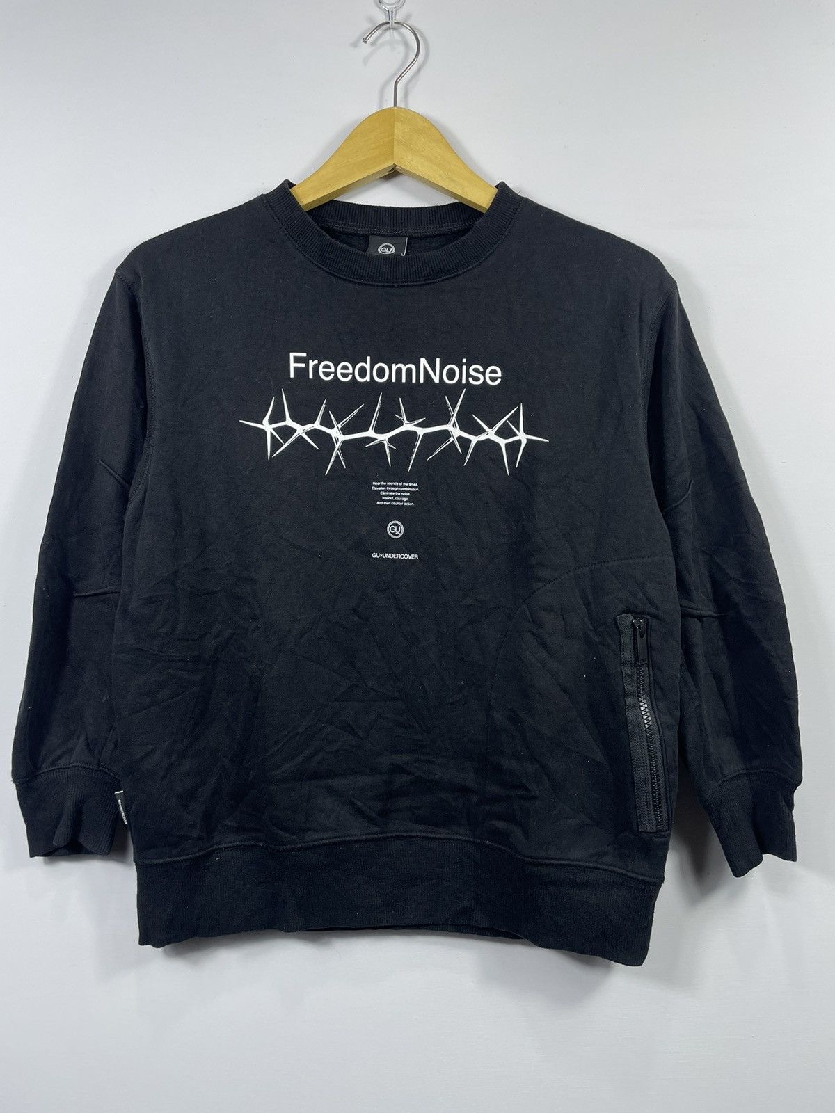 【新品未使用】GU UNDERCOVER FreedomNoise MA-1 Japanese Brand × Streetwear × Undercover Undercover “Freedom