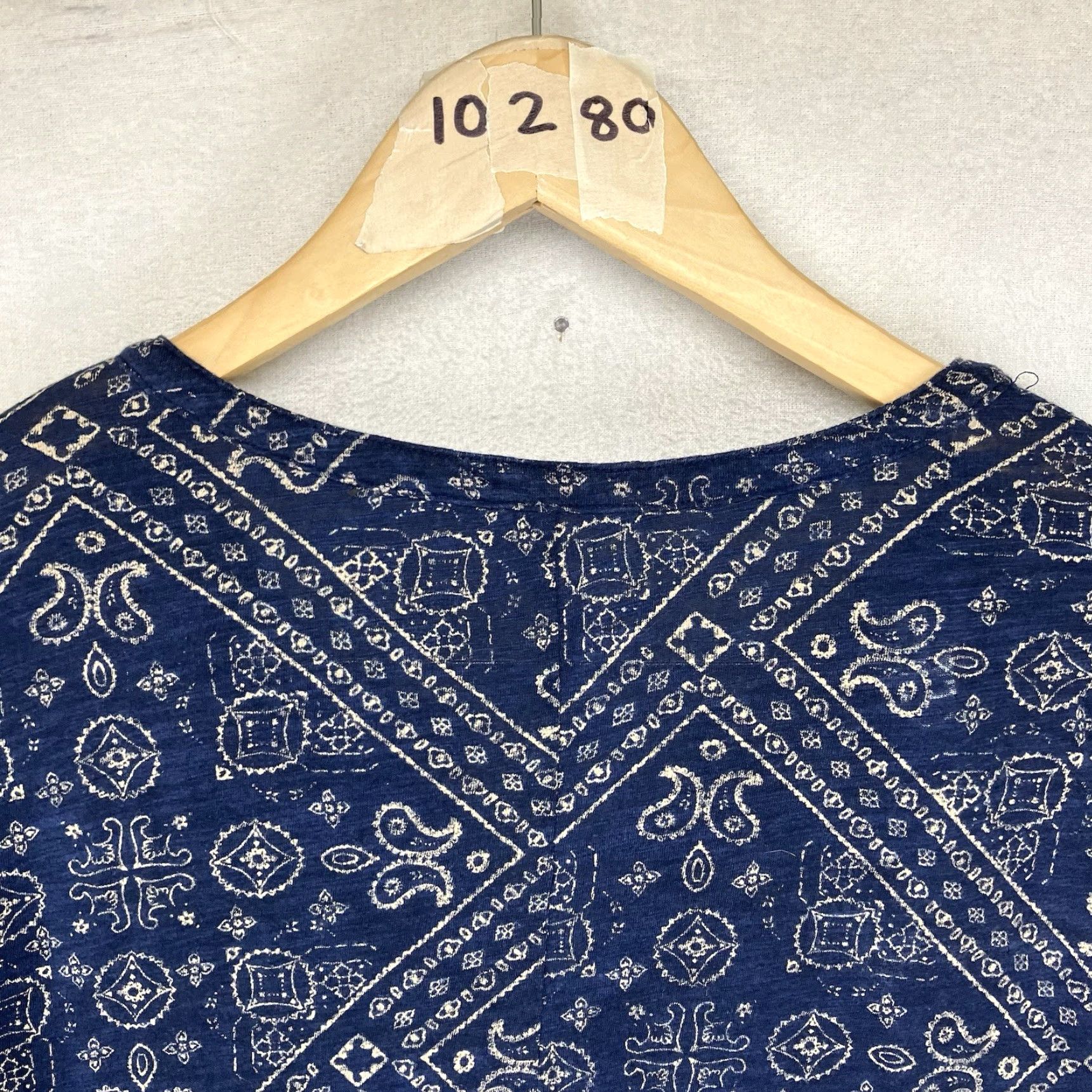 Lucky Brand VINTAGE? No. Lucky Brand Navy Tan Paisley Print 3/4 Sleeve Blouse Top Plus Size 1X Navy Tan Paisley Print Blouse Top 1X Plus Size Womens Blouse Pink? Size XL / US 12-14 / IT 48-50 - 7 Thumbnail