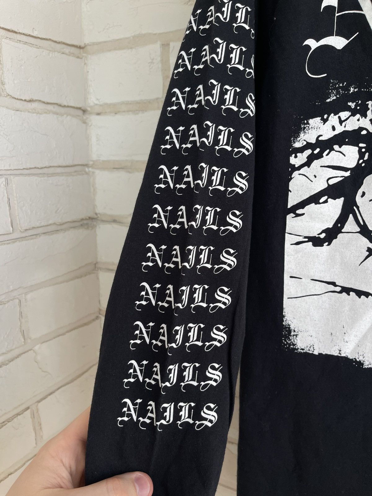 Band Tees Nails Unsilent Death long sleeve Size US M / EU 48-50 / 2 - 3 Thumbnail