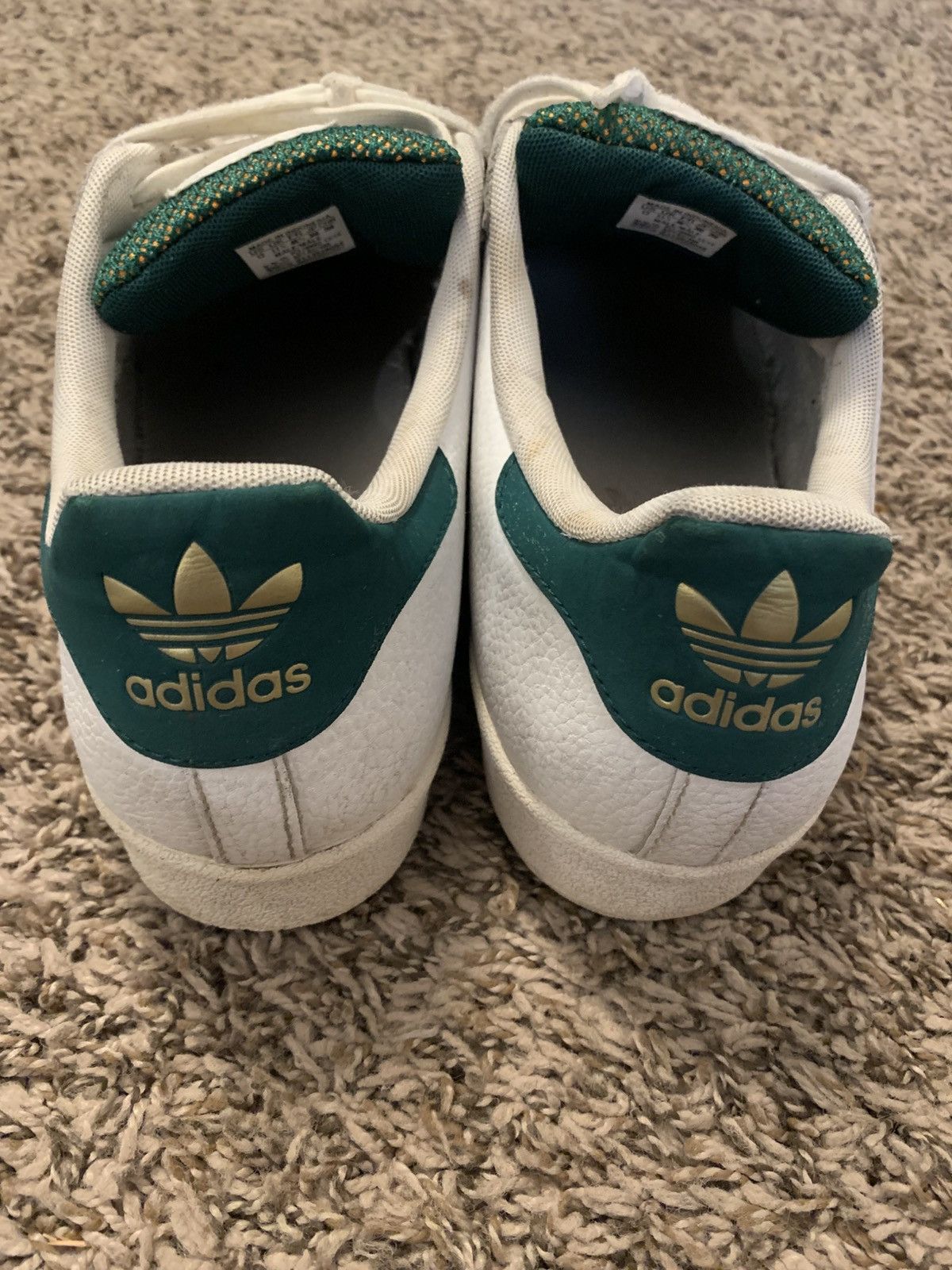 Adidas Adidas shell toe sneakers Size US 12 / EU 45 - 4 Thumbnail