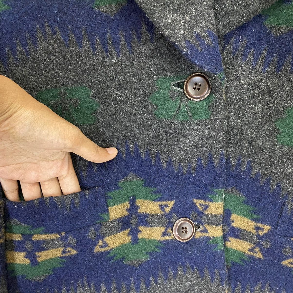 Japanese Brand Elanfrere Navajo Native Wool Jacket Size US M / EU 48-50 / 2 - 8 Thumbnail